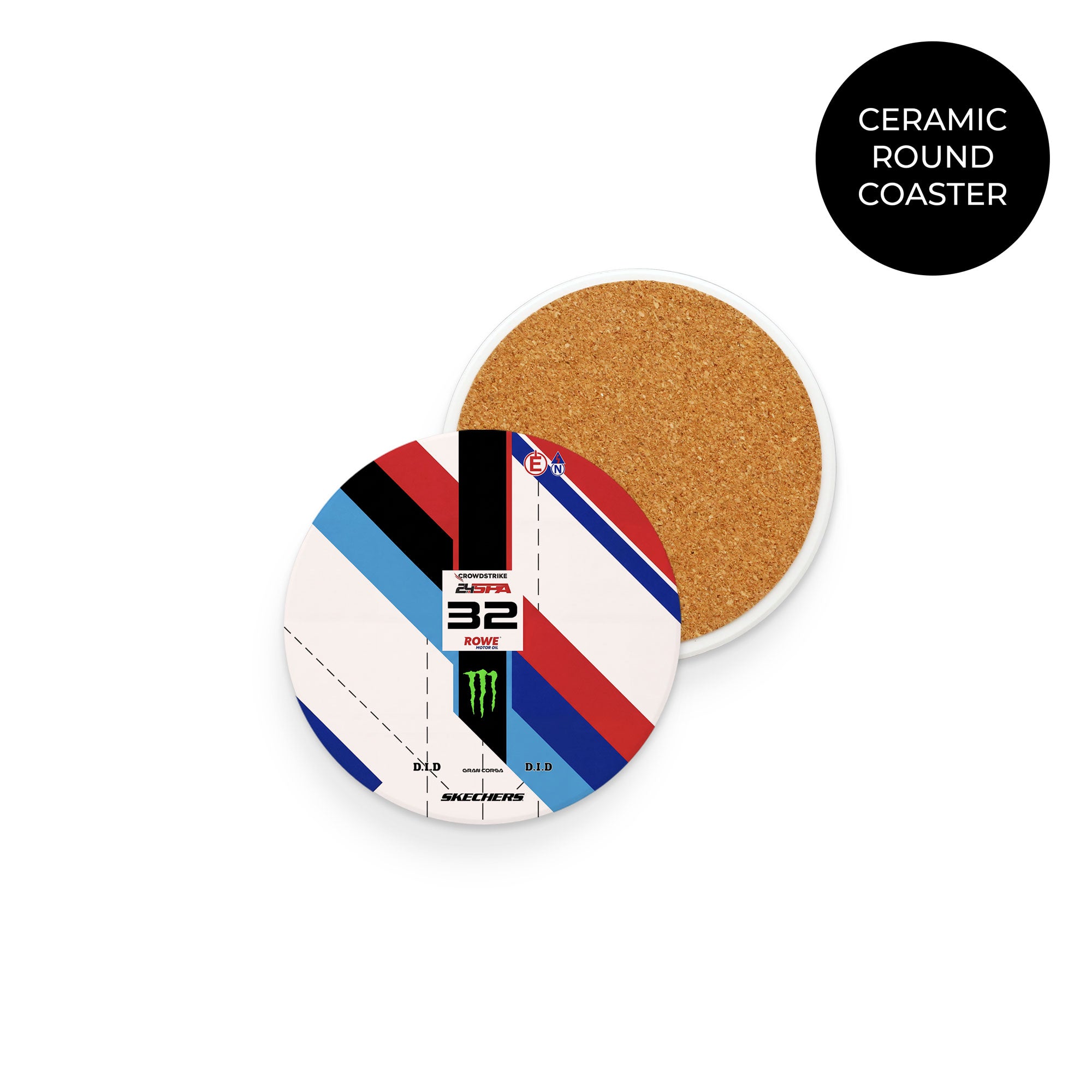 WRT M4 GT3 Coaster – Racing Drink Coaster & Motorsport Table Protector