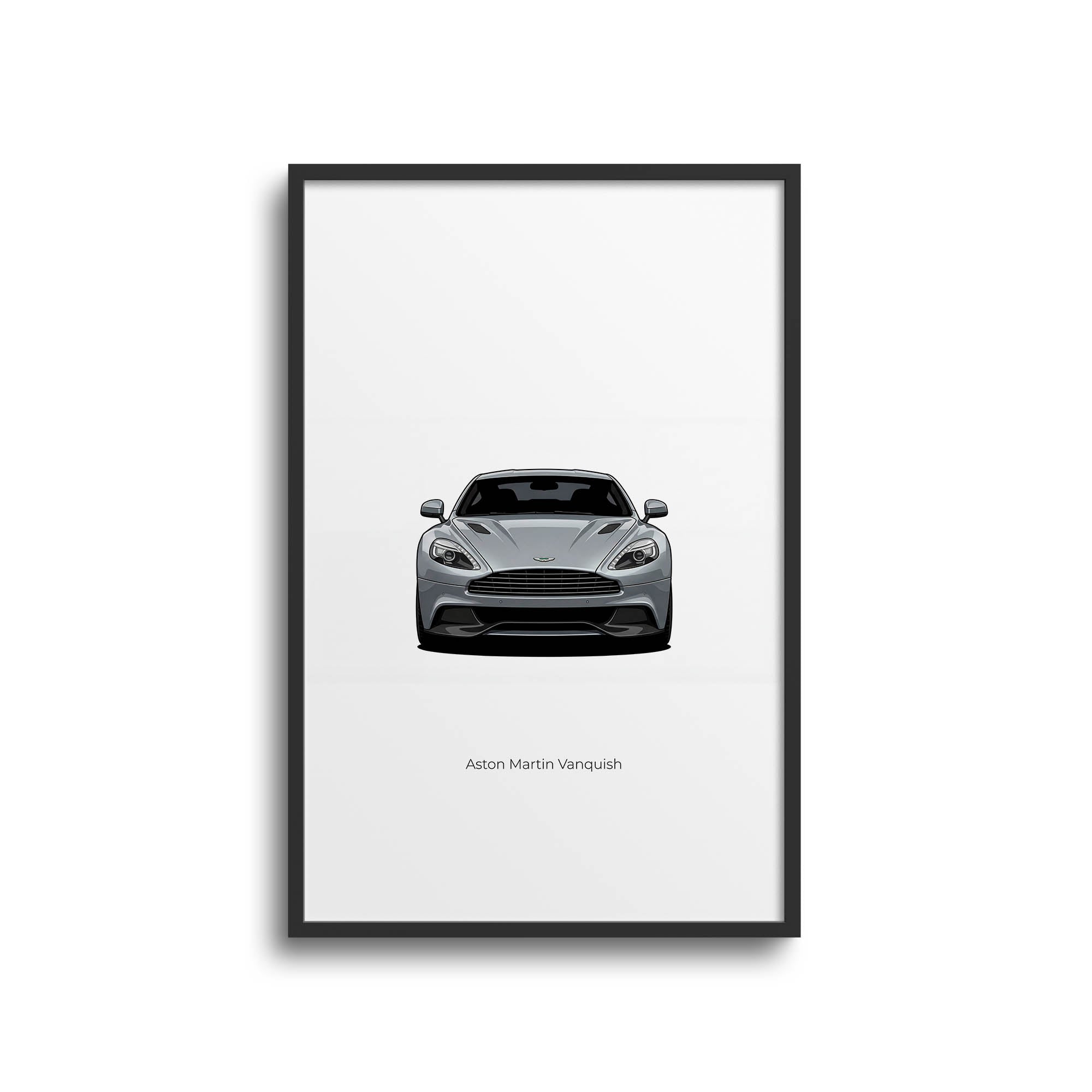 2012 Aston Martin Vanquish Skyfall – Car Print