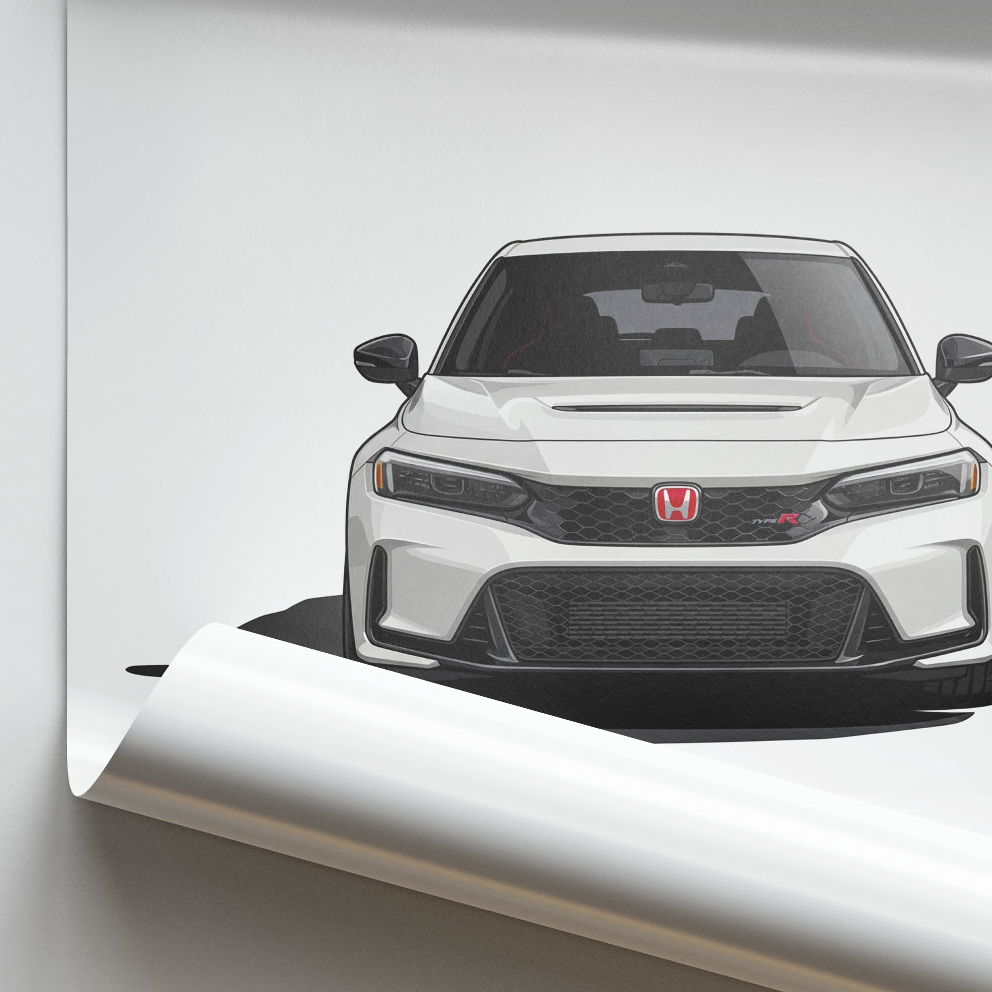 2023 Honda Civic Type R FL5 Championship – Car Print (Front)