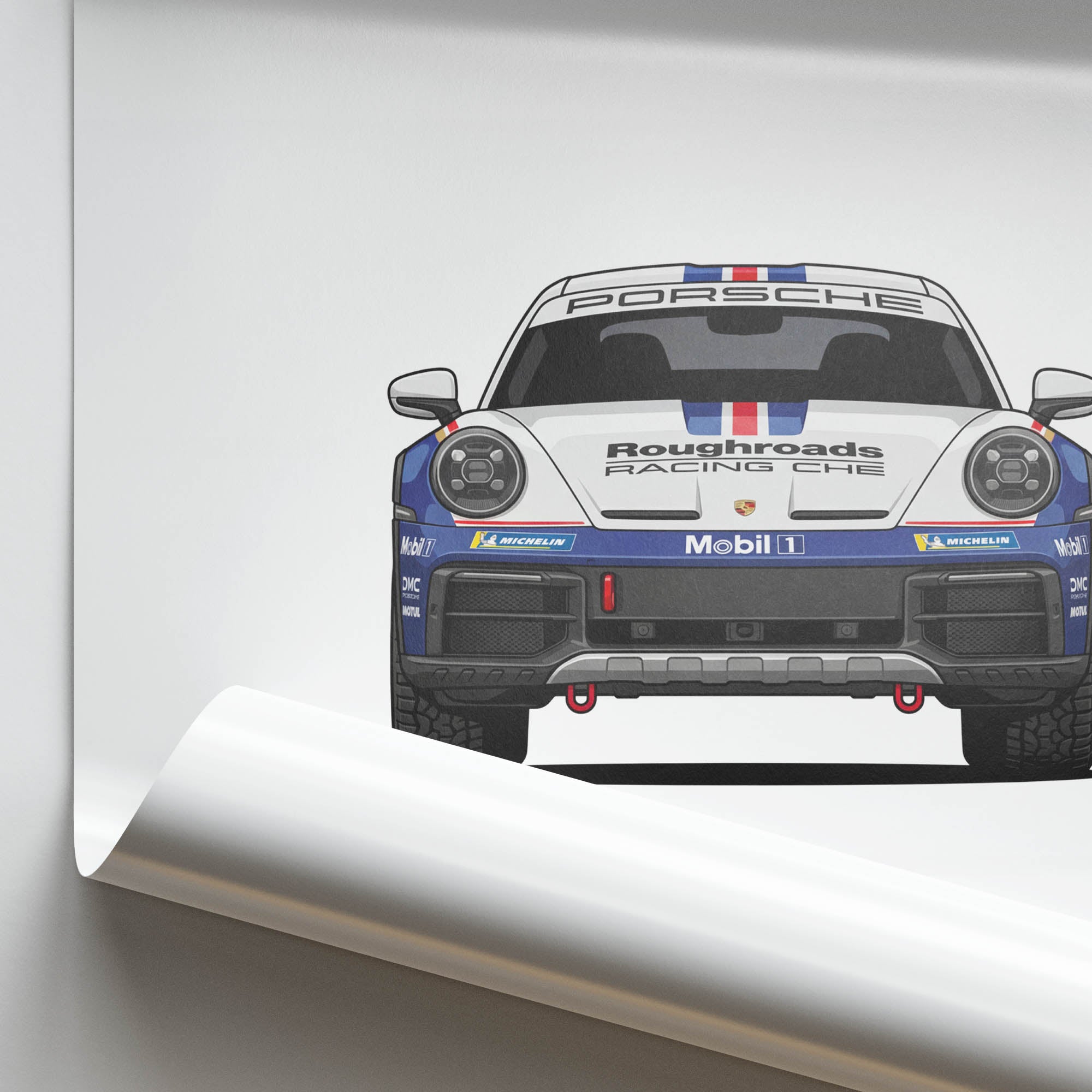 2024 Porsche 911 Roughroads – Car Print