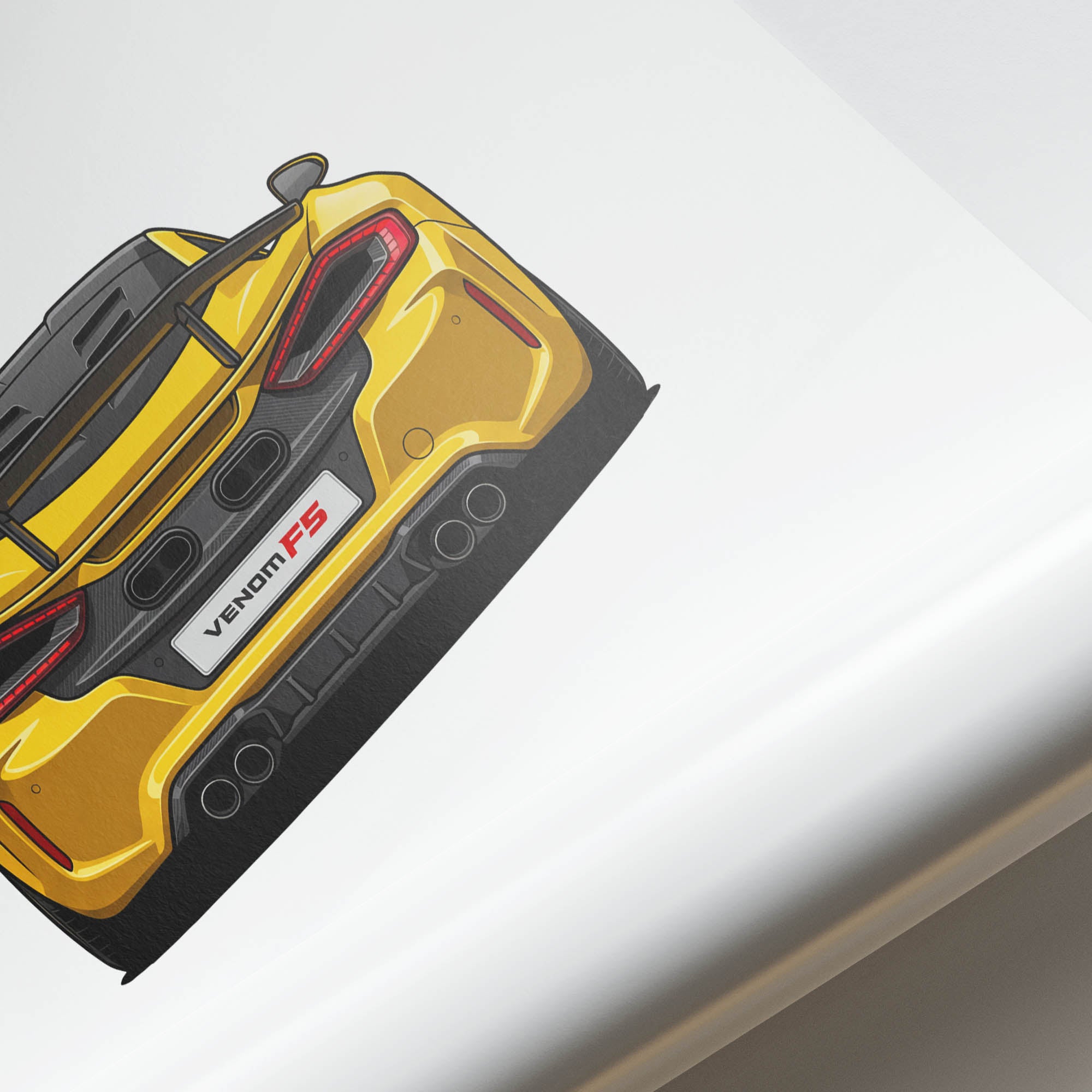 2021 Hennessey Venom F5 – Car Print
