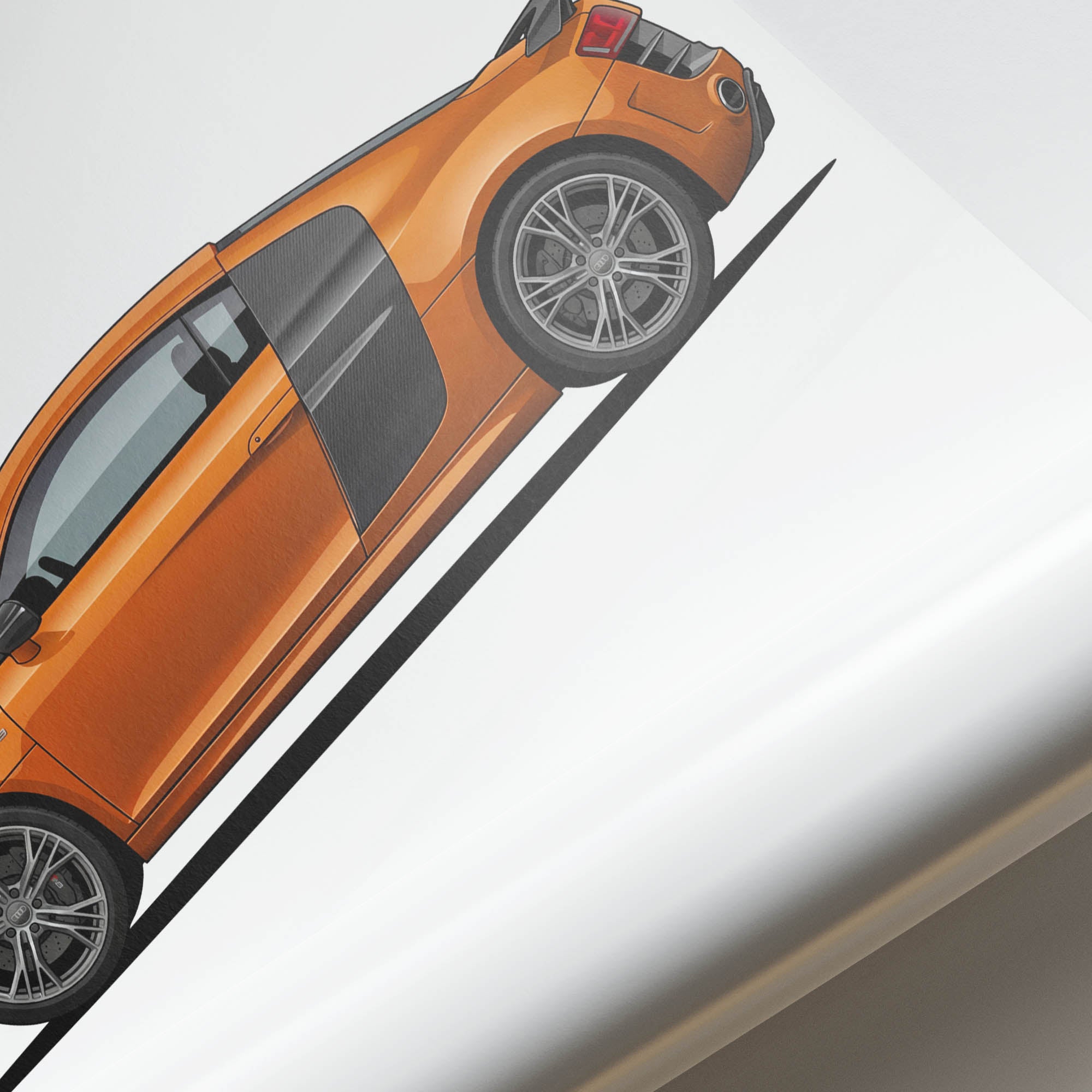 2010 Audi R8 GT Samoa – Car Print
