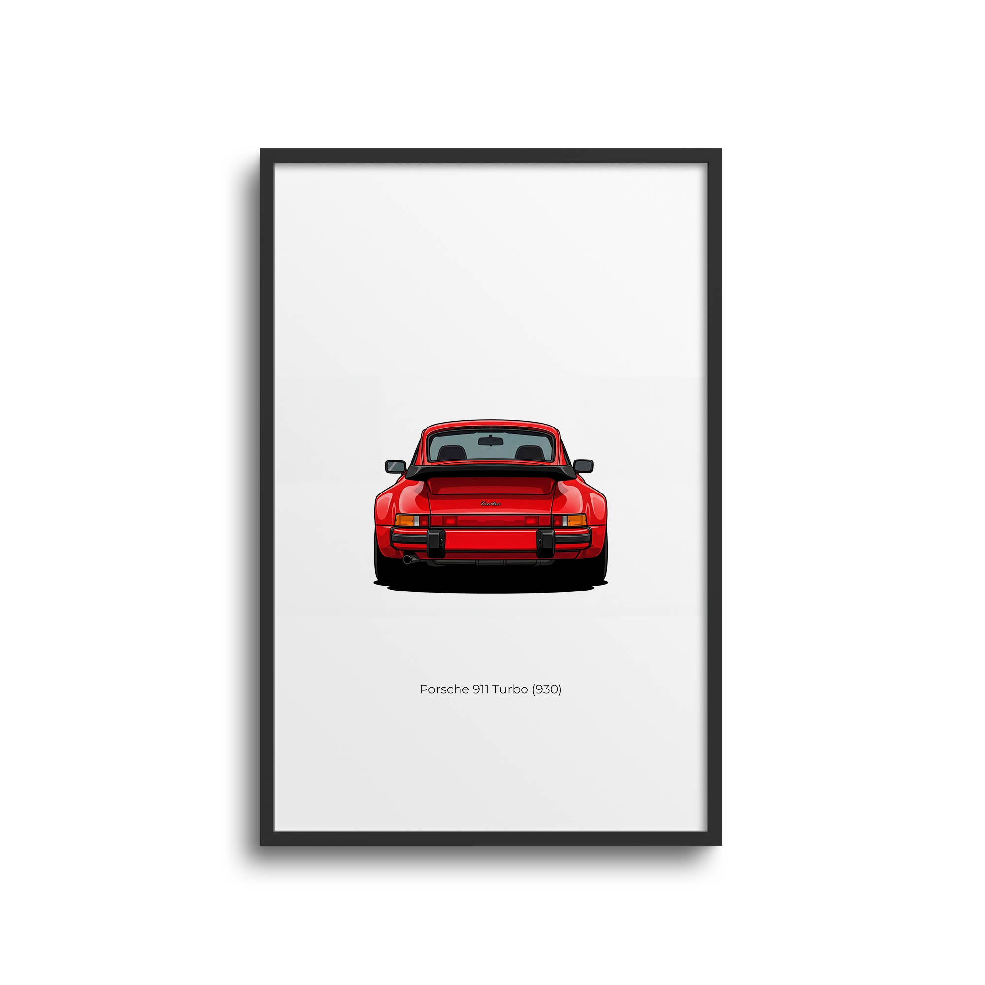 1976 Porsche 911 Turbo 930 Guards – Car Print