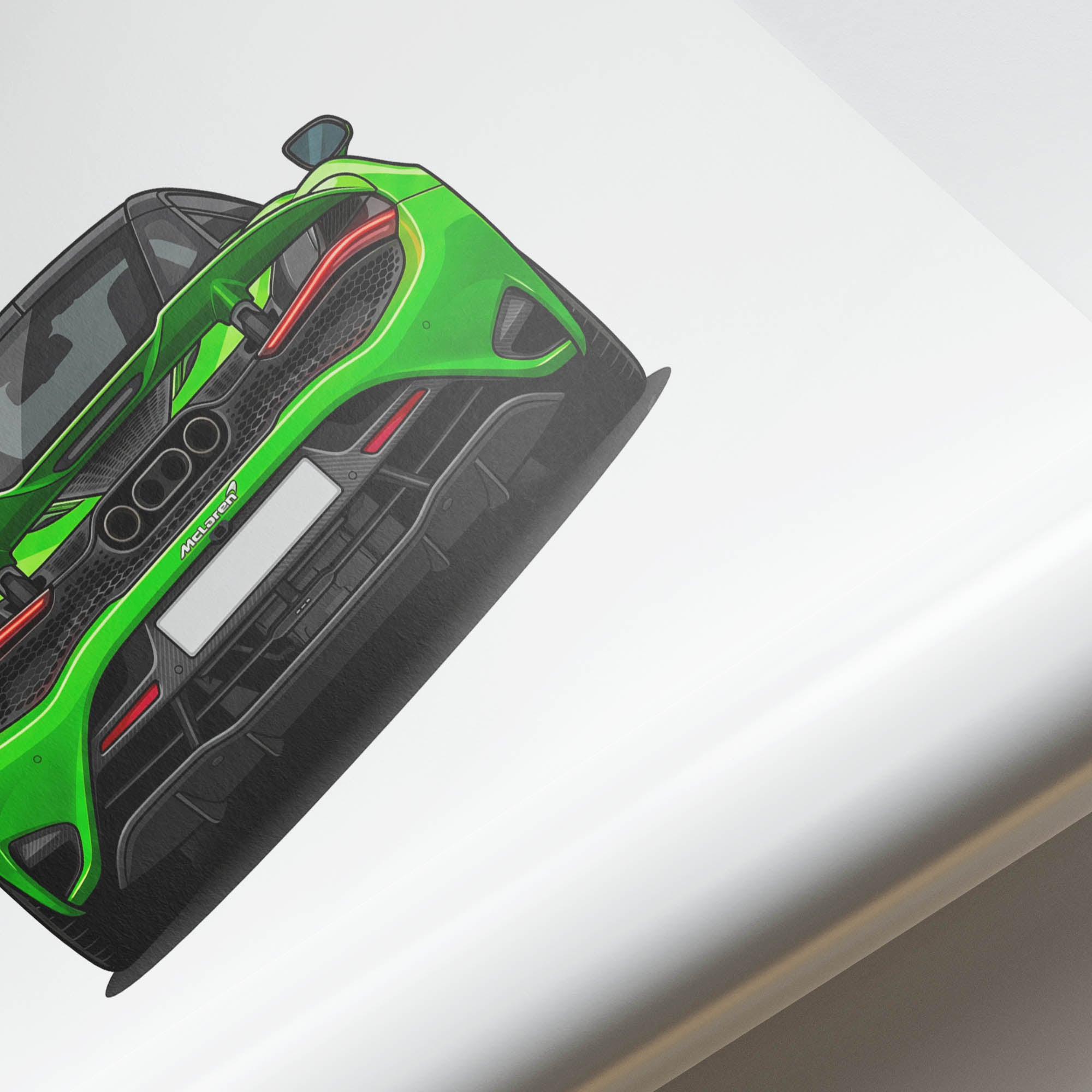 2024 McLaren 750S Mantis – Car Print