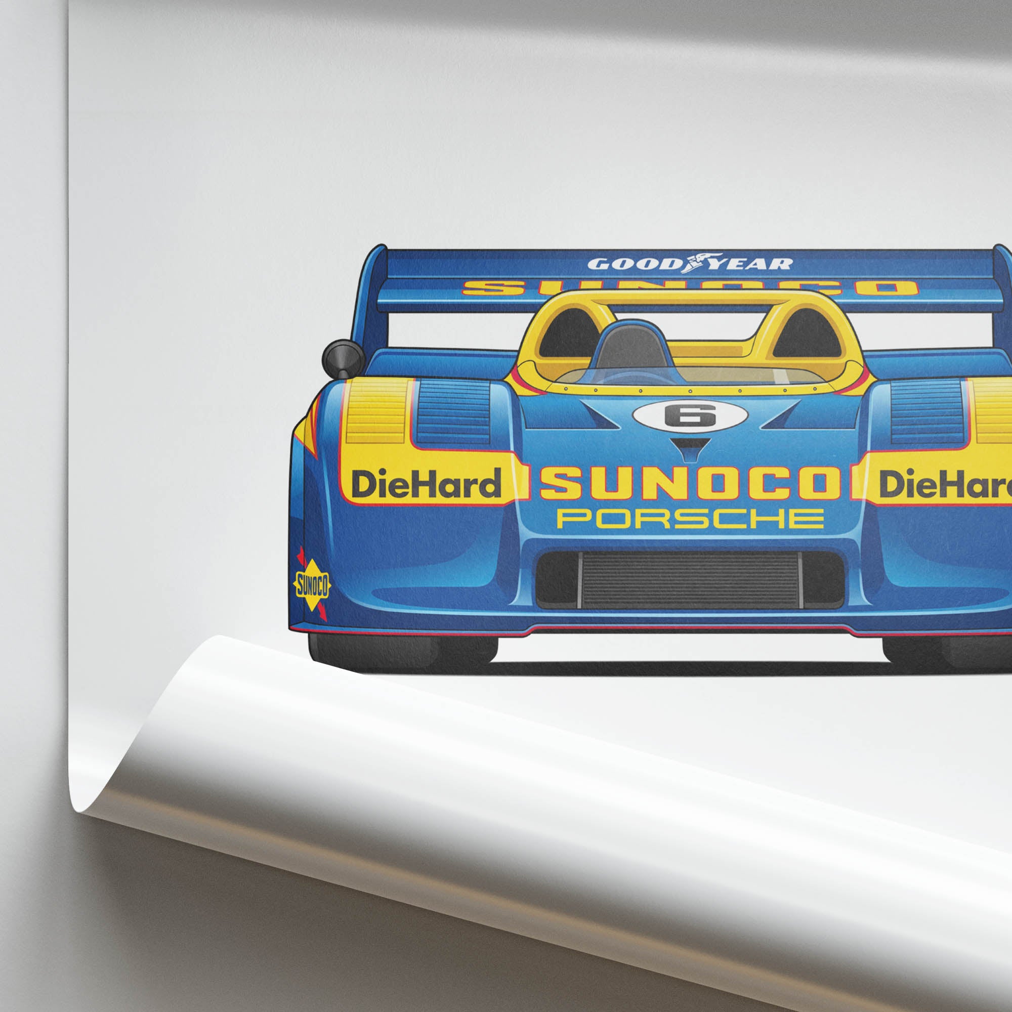 1973 Porsche 917 30 Can Am Sunoco – Car Print