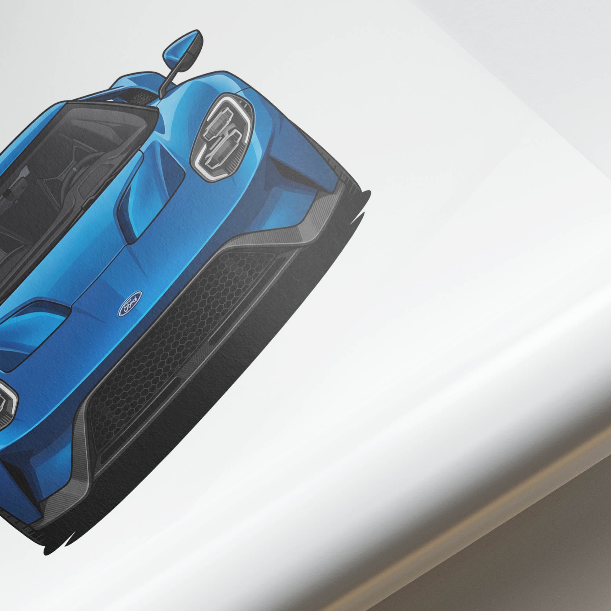 2017 Ford GT Liquid – Car Print