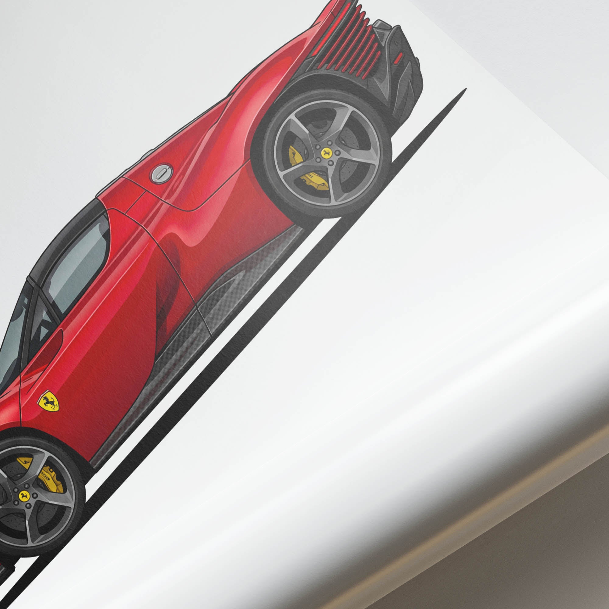 2024 Ferrari Daytona SP3 – Car Print (Side)