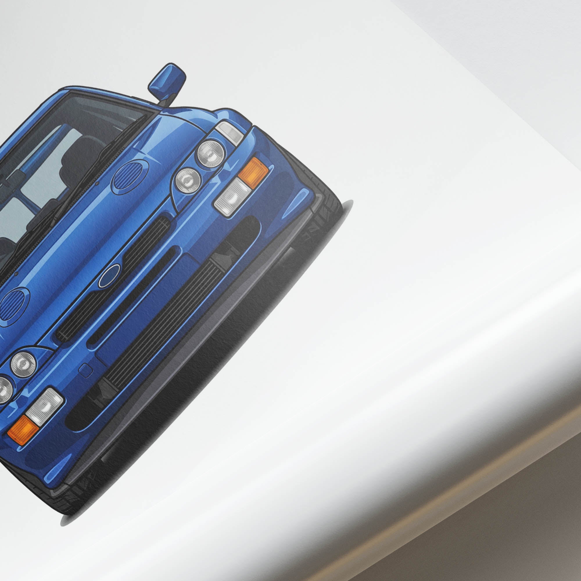 1992 Ford Escort RS Cosworth Imperial – Car Print