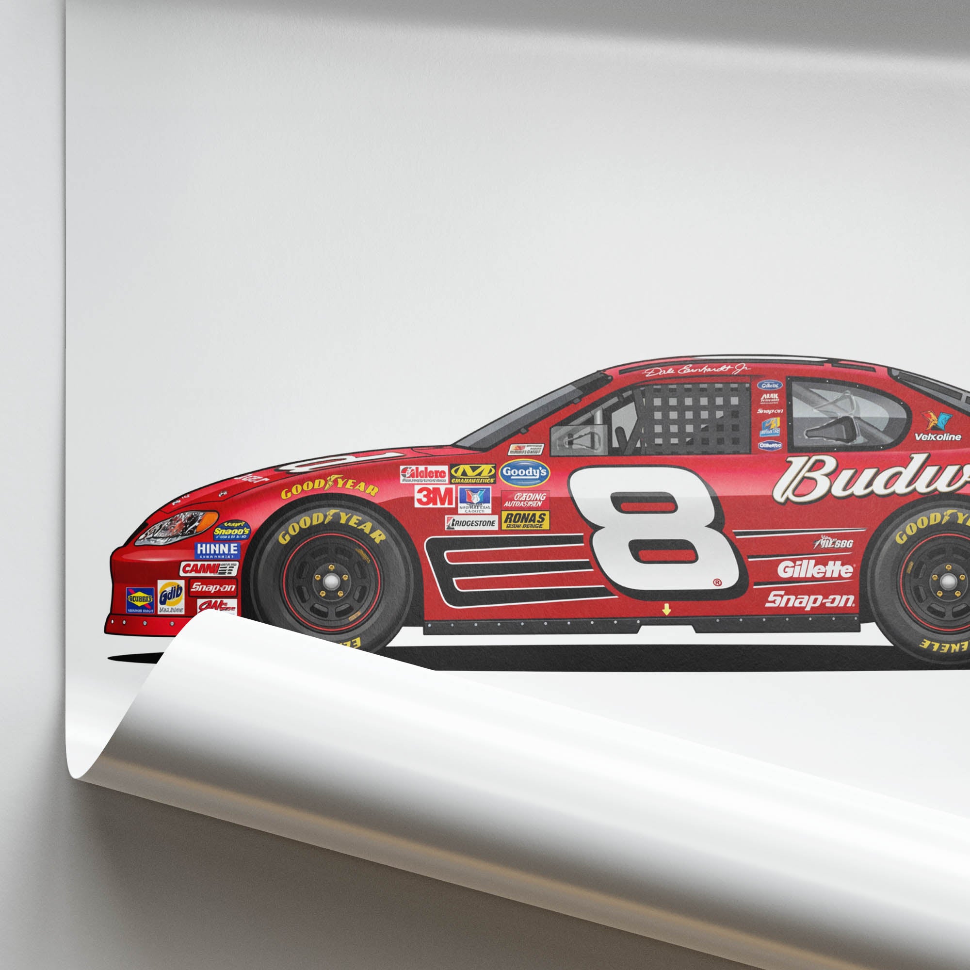 2004 Chevrolet Monte Carlo Dale Earnhardt Jr – Car Print