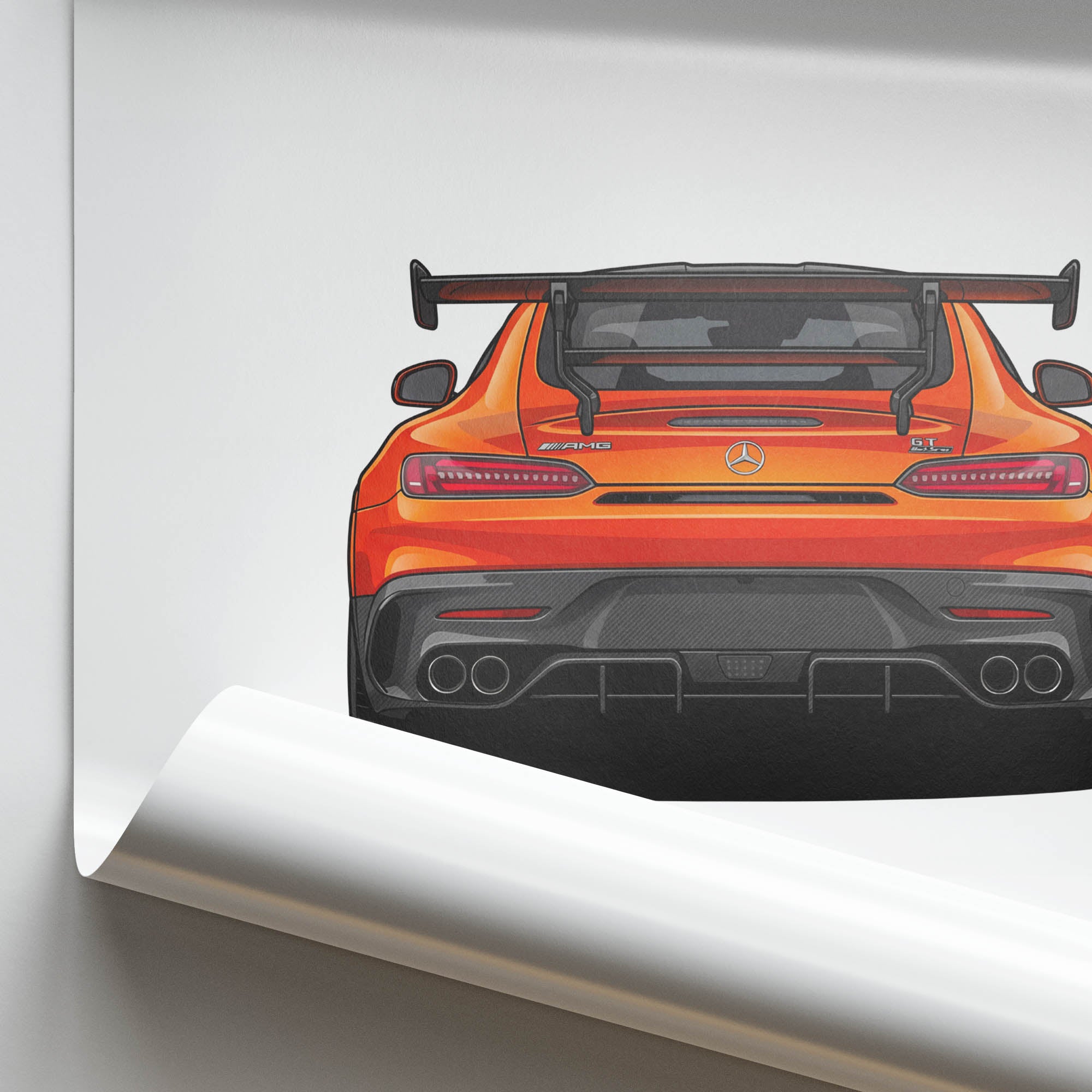 2021 Mercedes AMG GT – Car Print