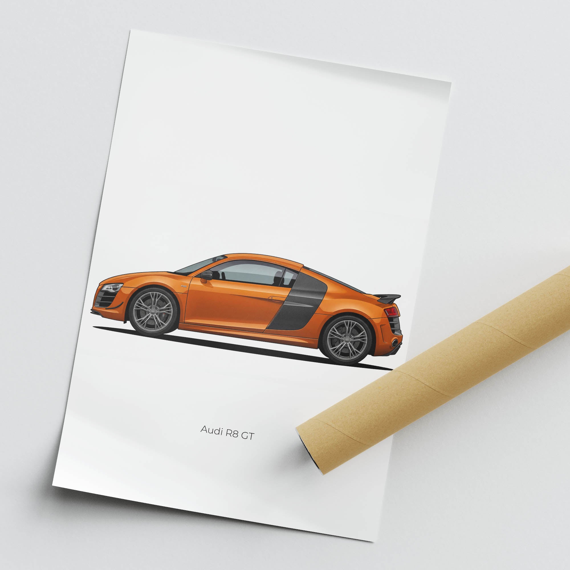 2010 Audi R8 GT Samoa – Car Print