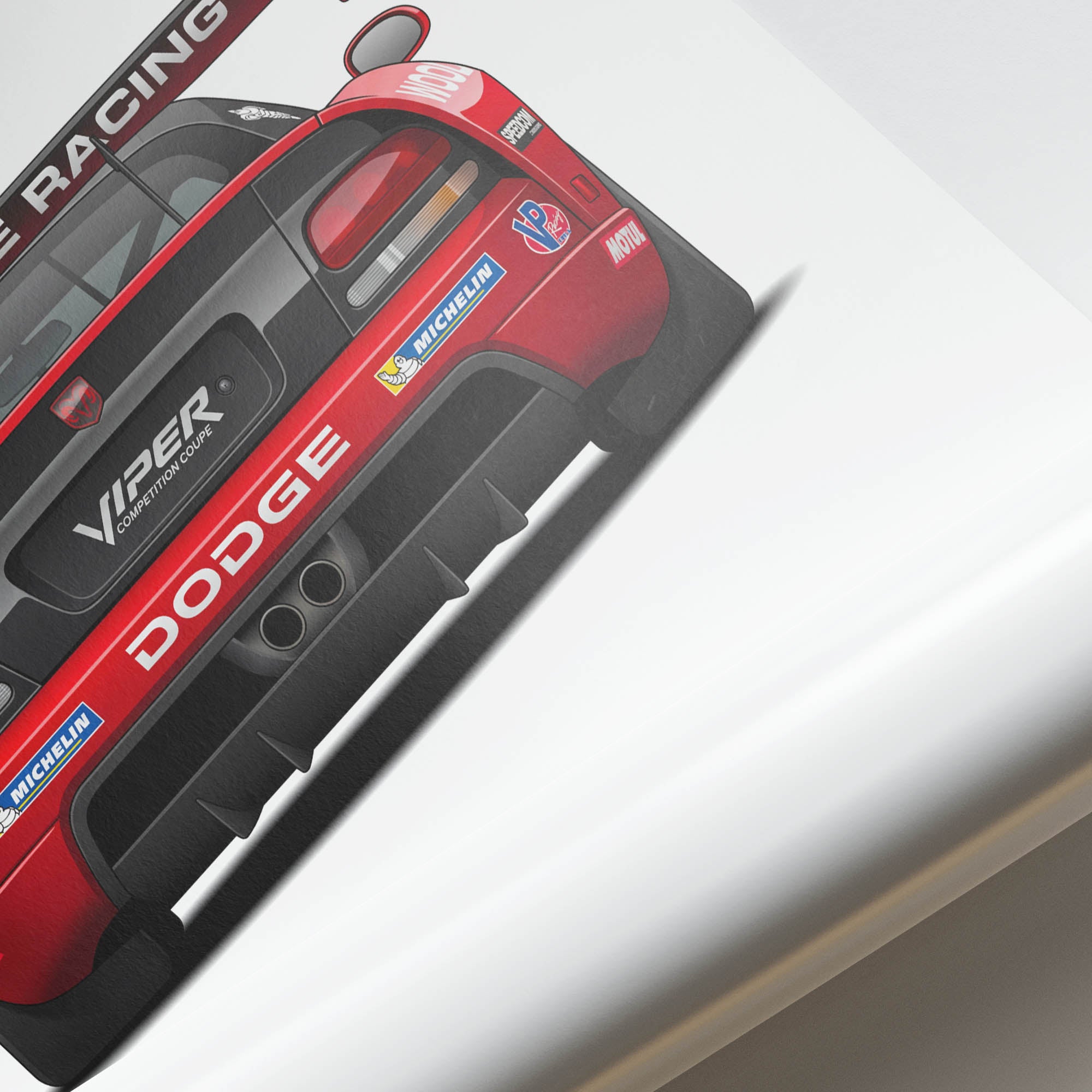 2003 Dodge Viper Competition Coupe Woodhouse – Car Print