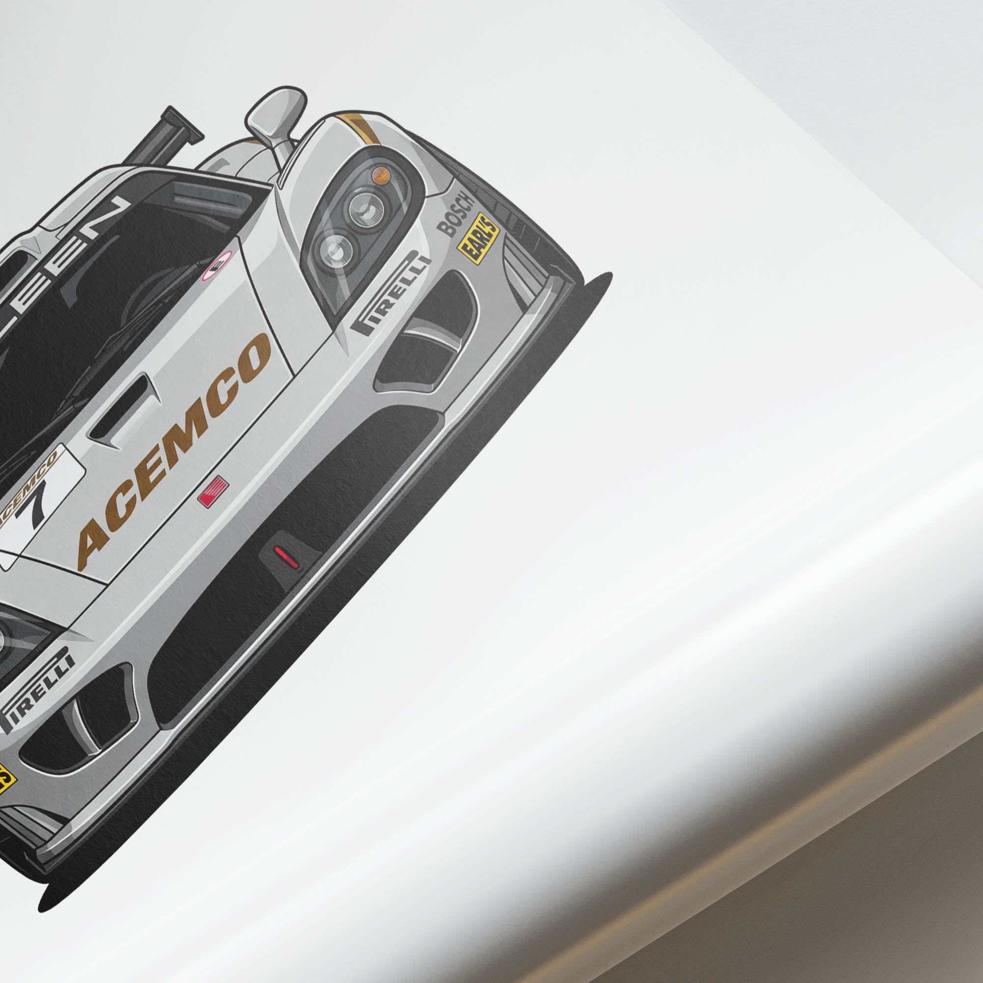 2004 Saleen S7R Acemco – Car Print (Front)