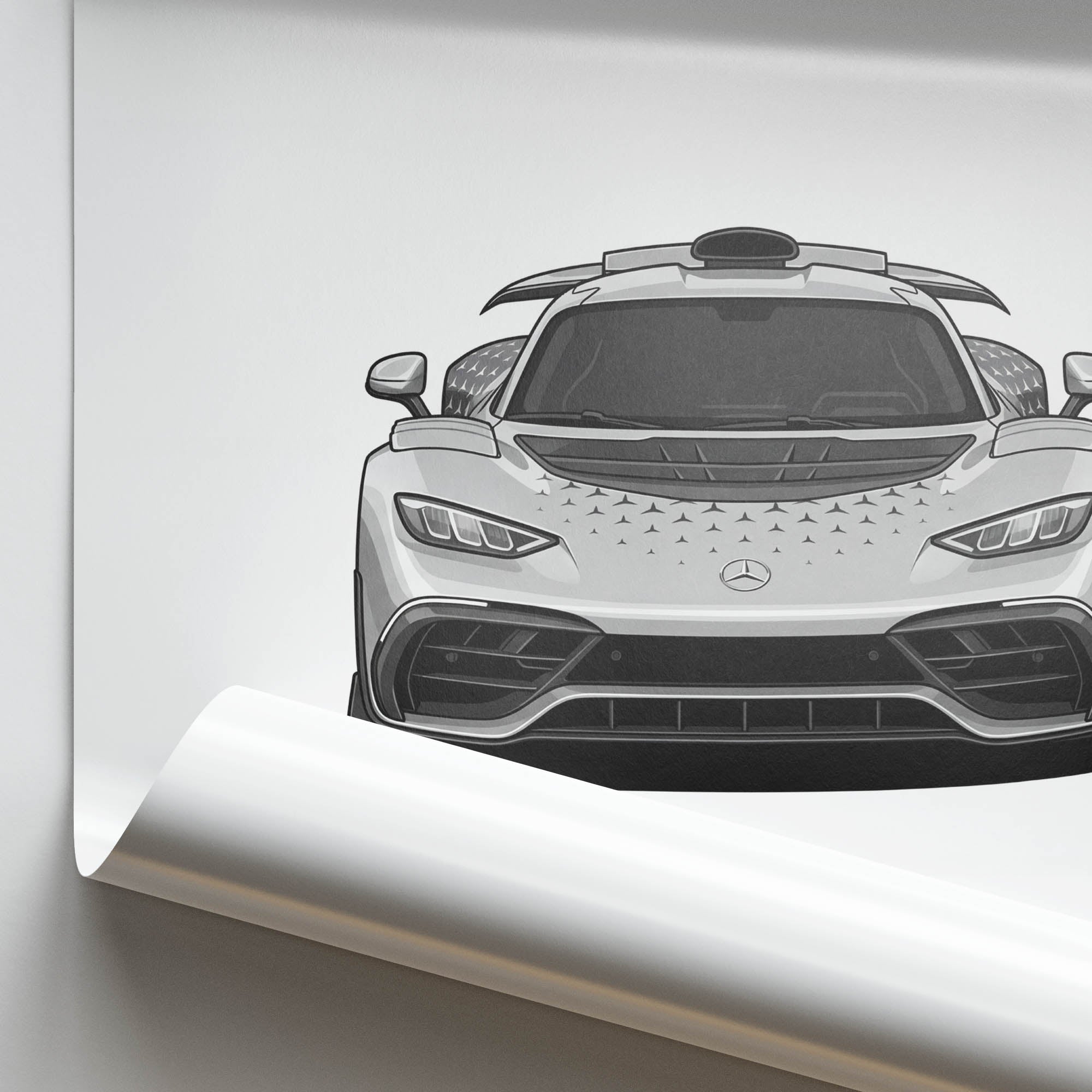 2023 Mercedes AMG One – Car Print