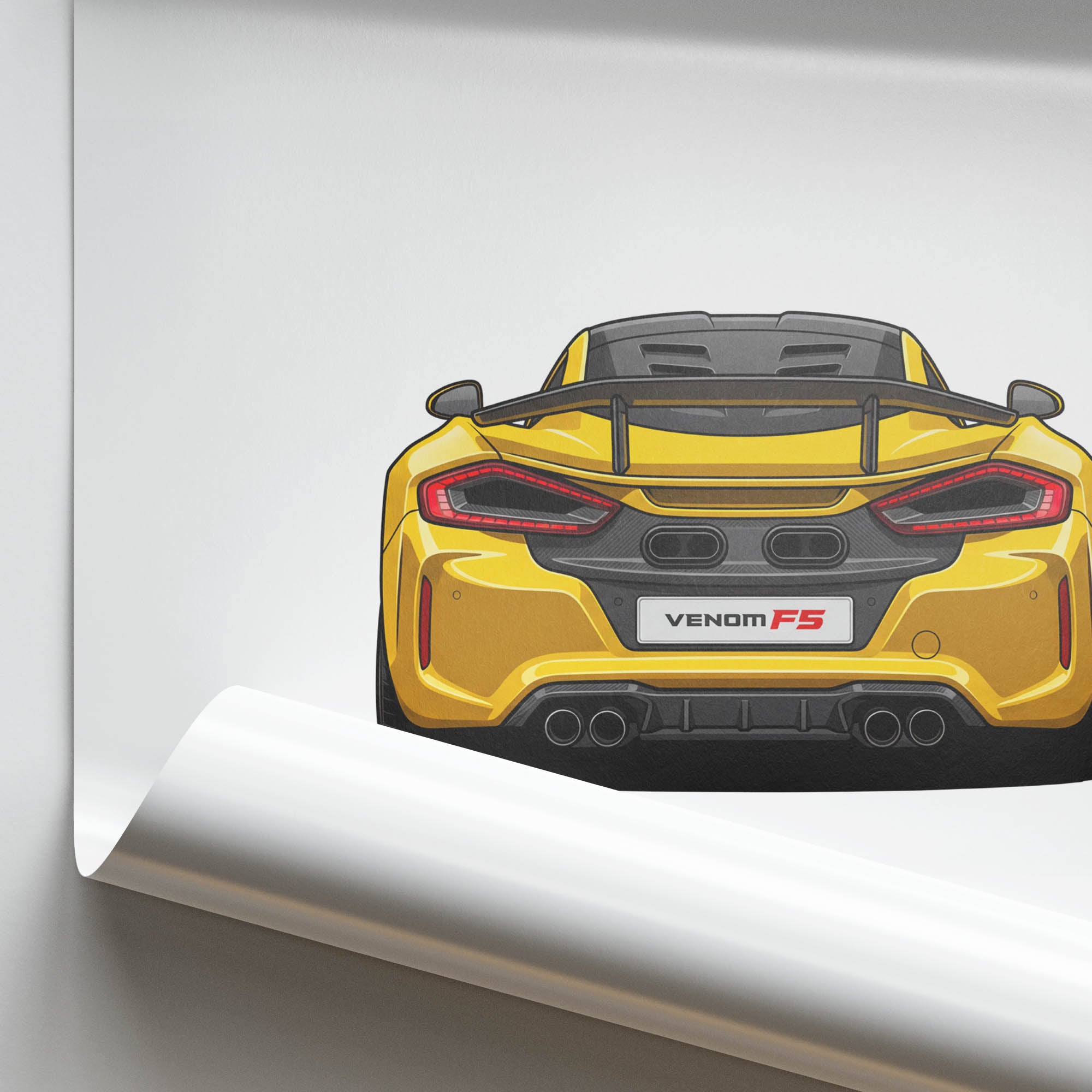 2021 Hennessey Venom F5 – Car Print