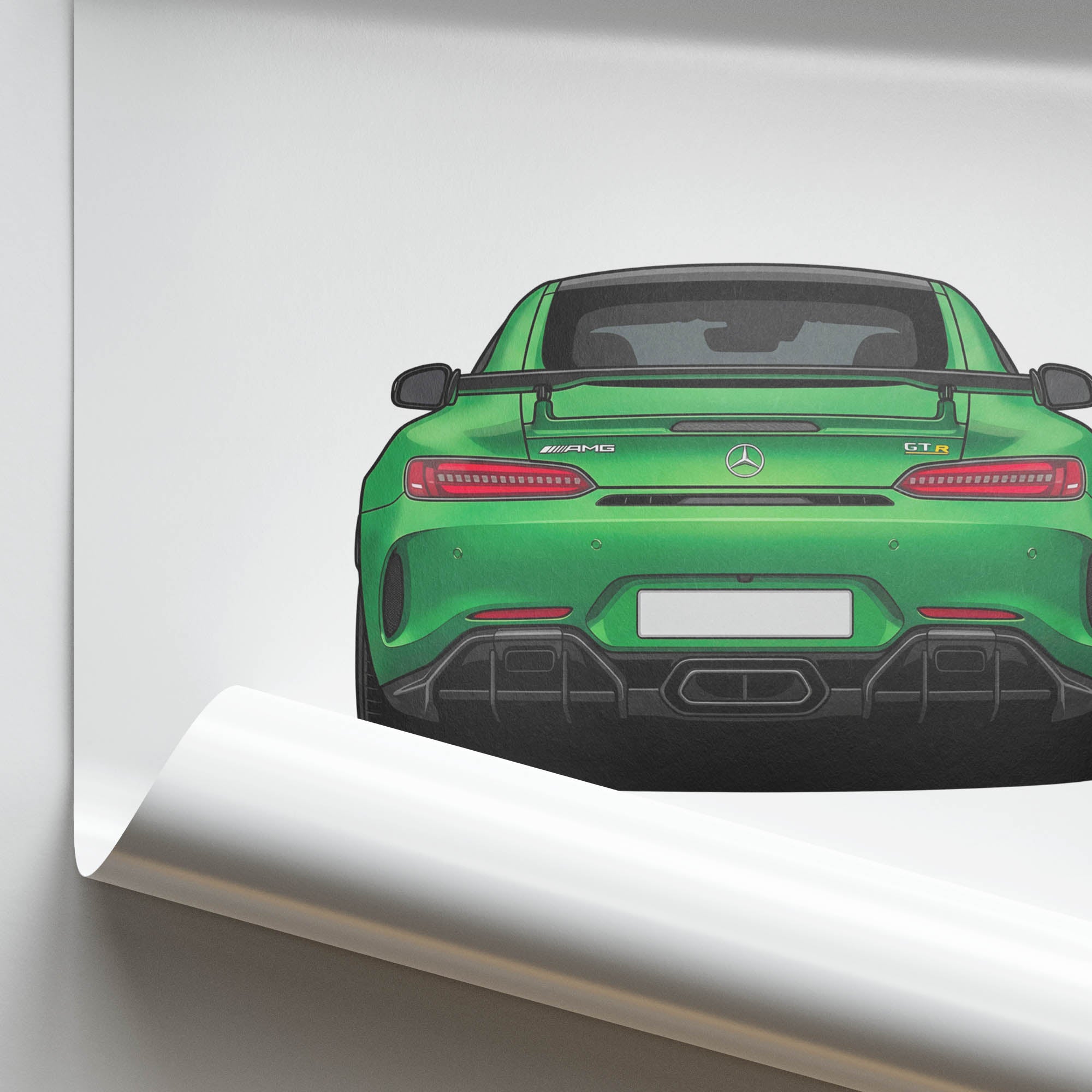 2017 Mercedes AMG GT R – Car Print