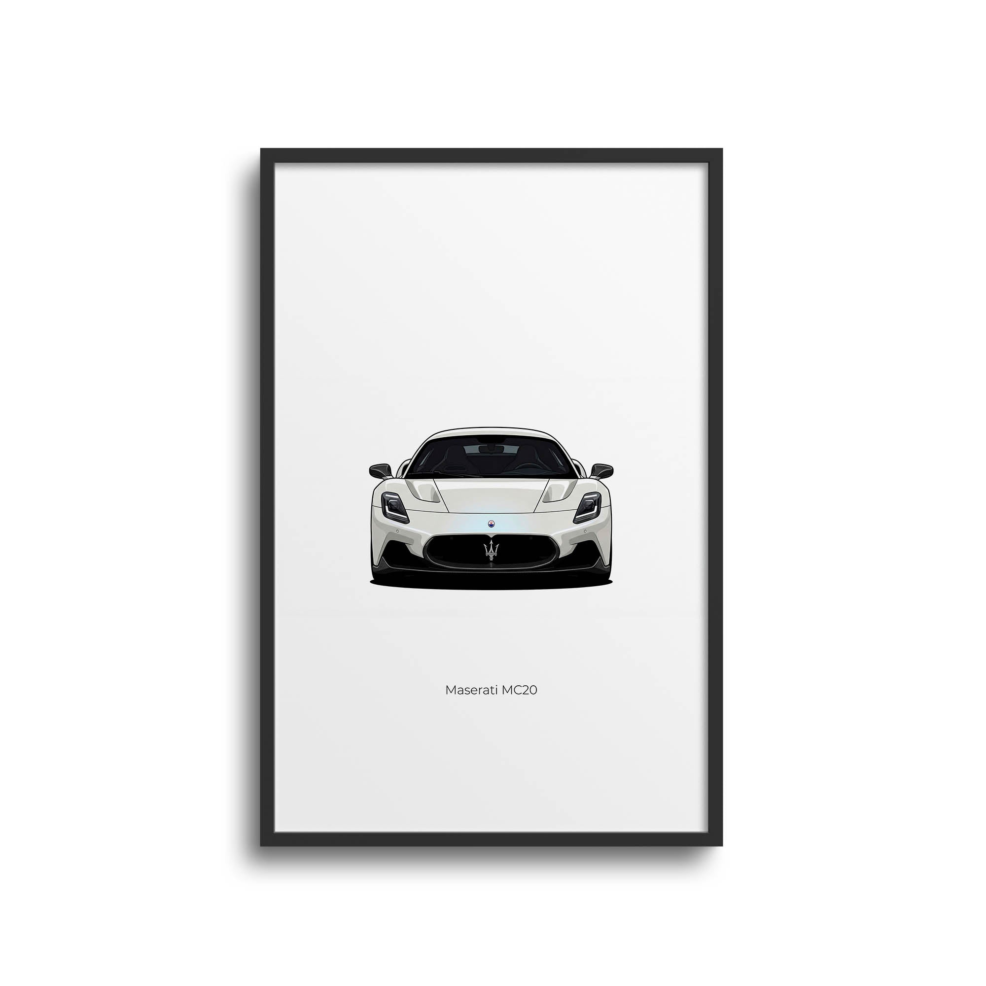 2021 Maserati MC20 – Car Print