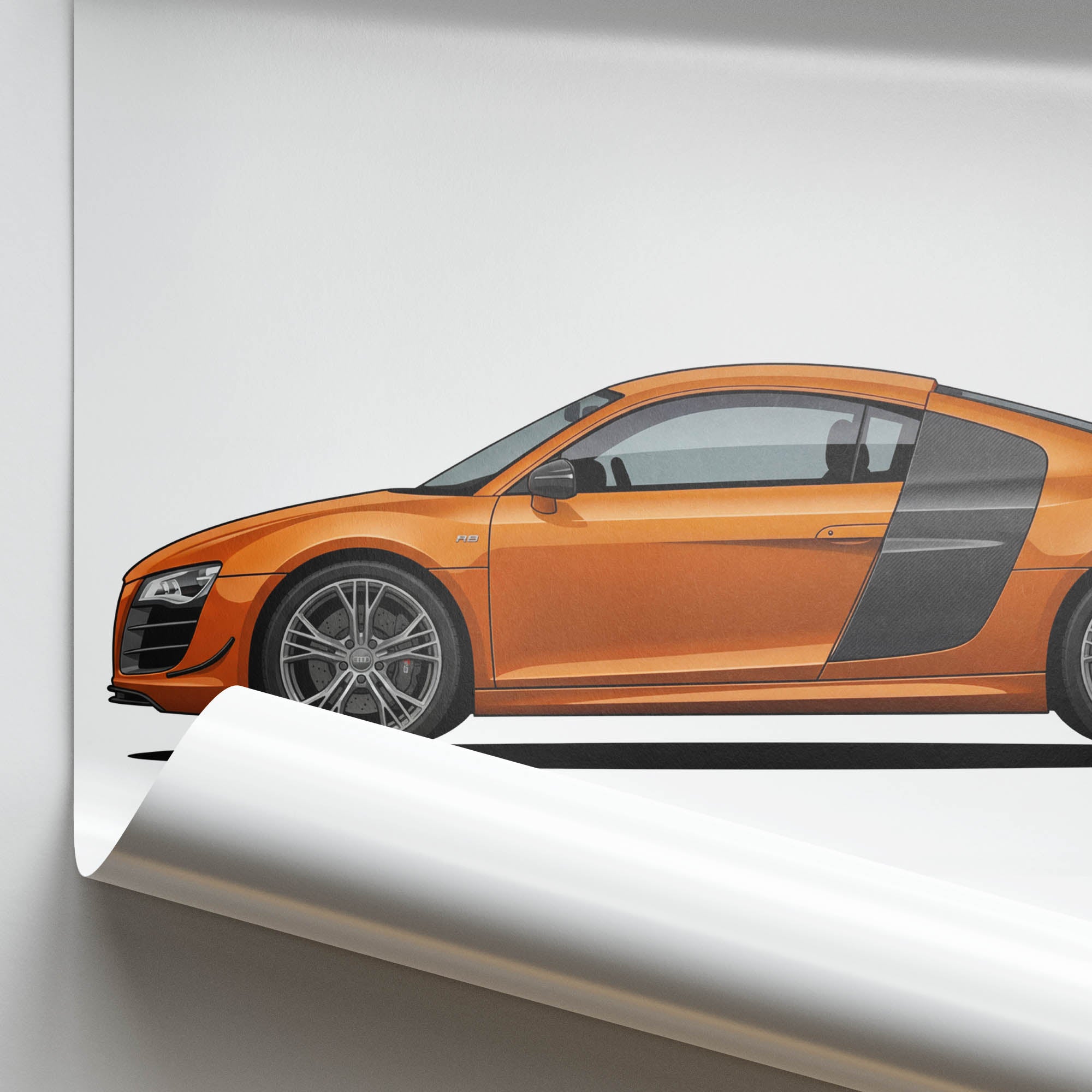 2010 Audi R8 GT Samoa – Car Print