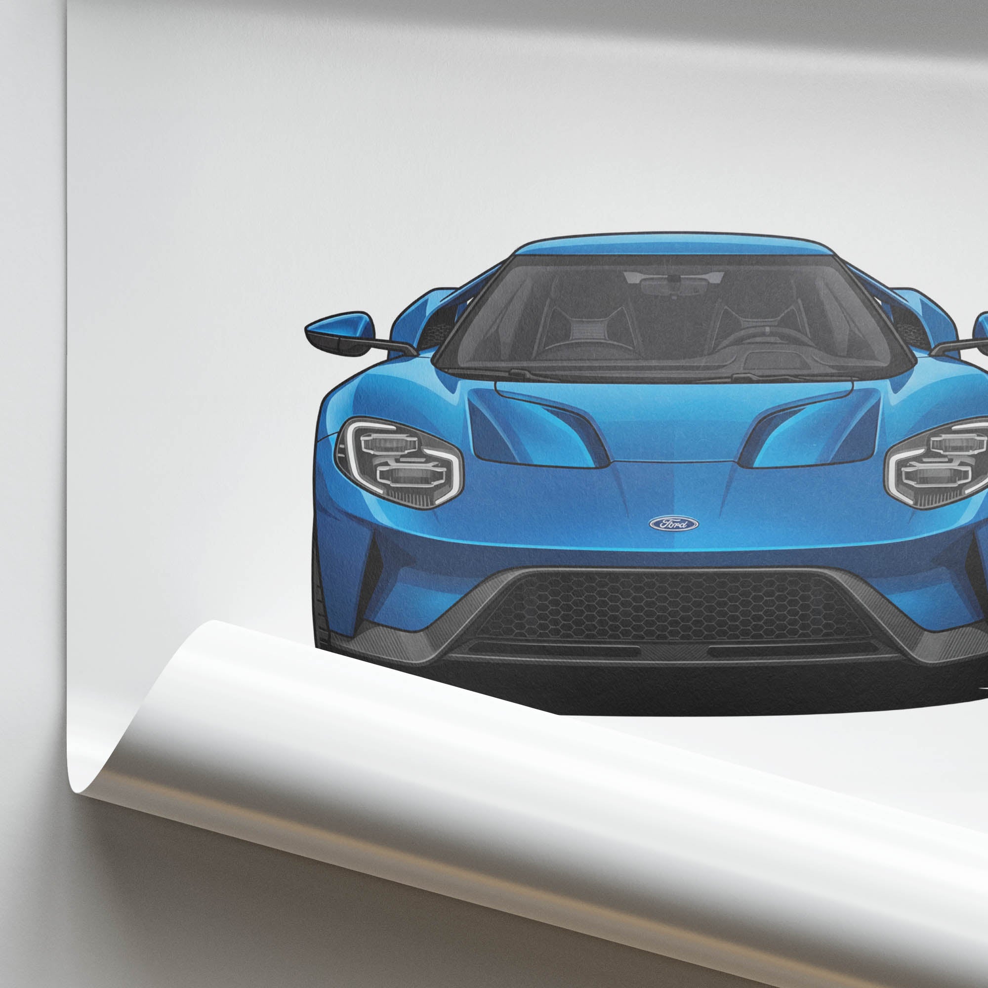 2017 Ford GT Liquid – Car Print