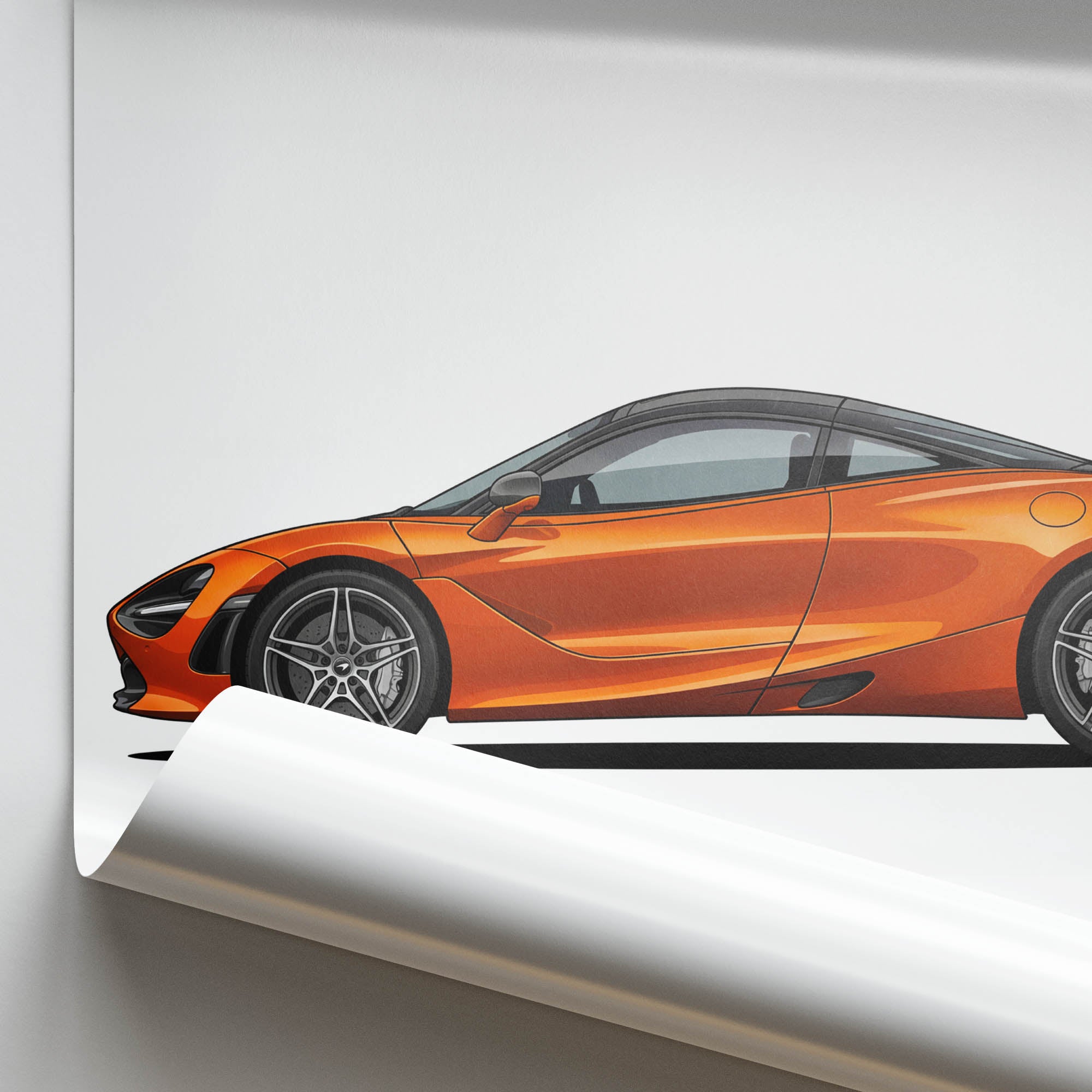 2017 McLaren 720S Azores – Car Print