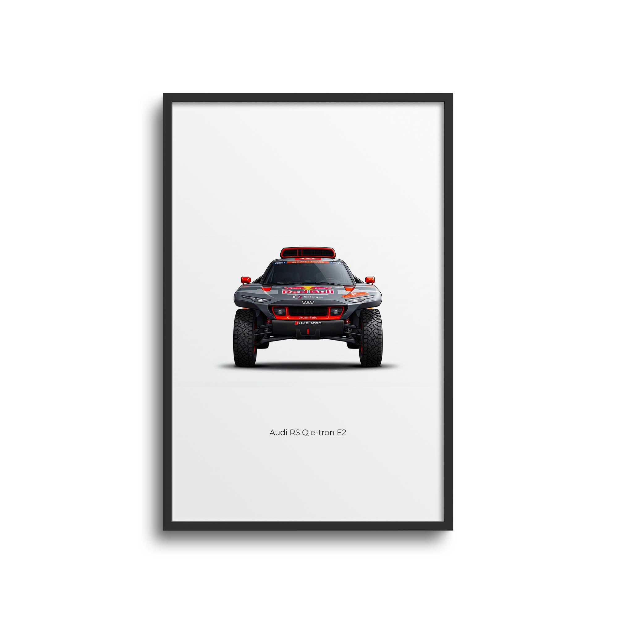 2024 Audi RS Q e-tron E2 Carlos Sainz Winner – Car Print