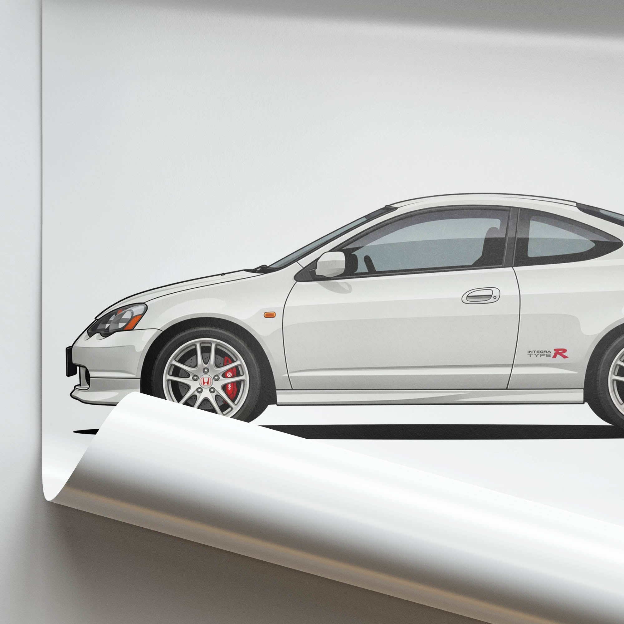 2001 Honda Integra Type R DC5 – Car Print (Side)