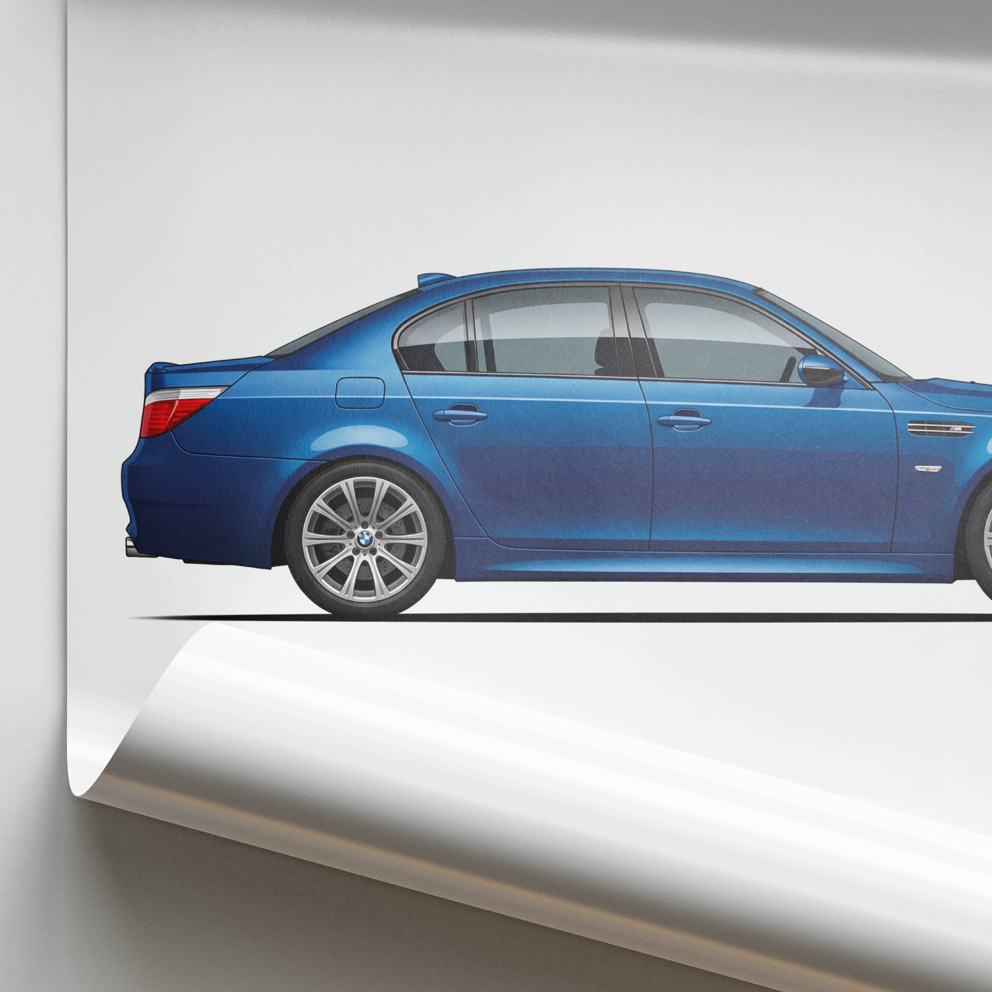 2005 BMW M5 E60 Interlagos – Car Print (Side)