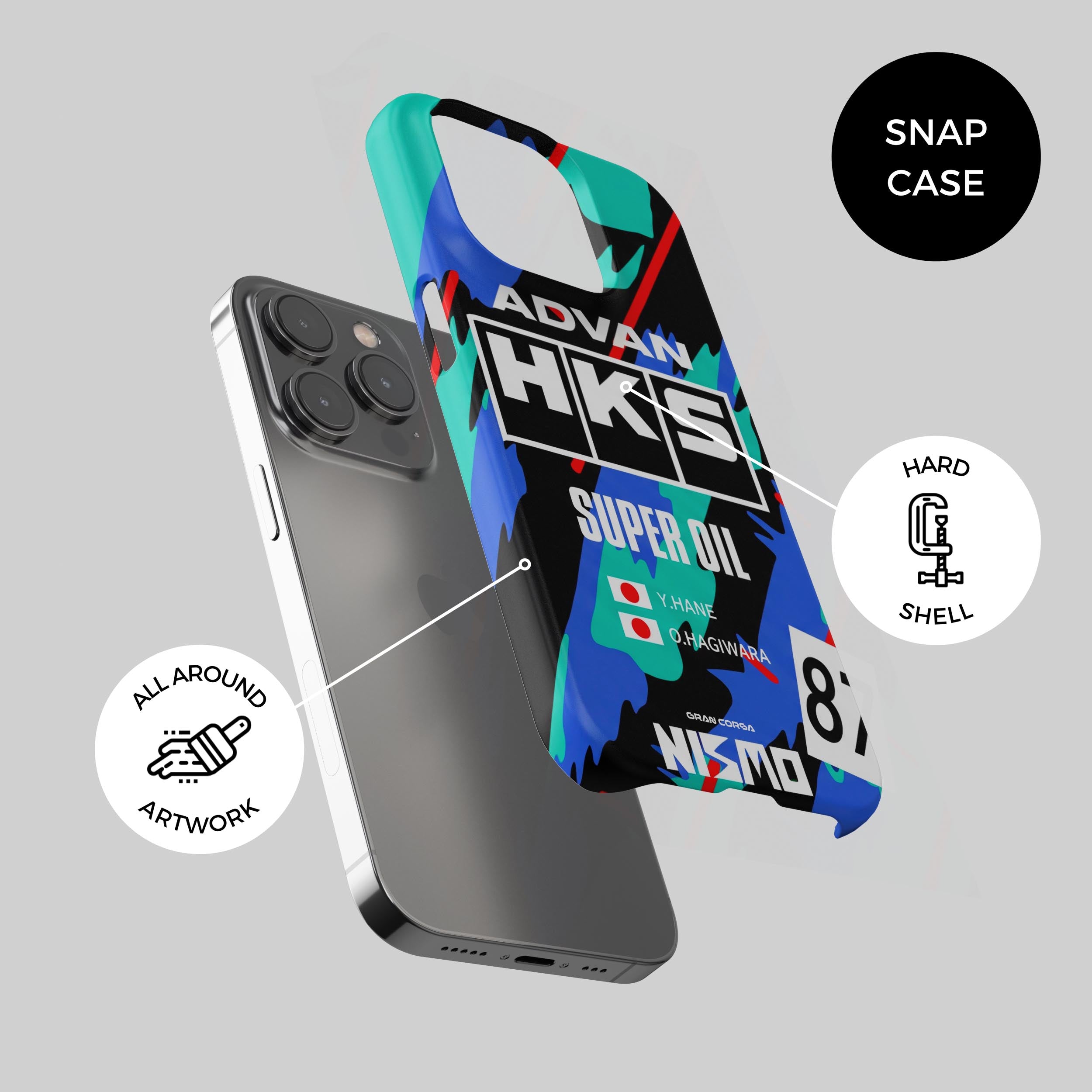 HKS Phone Case - Durable Protective Cover With Official HKS Logo