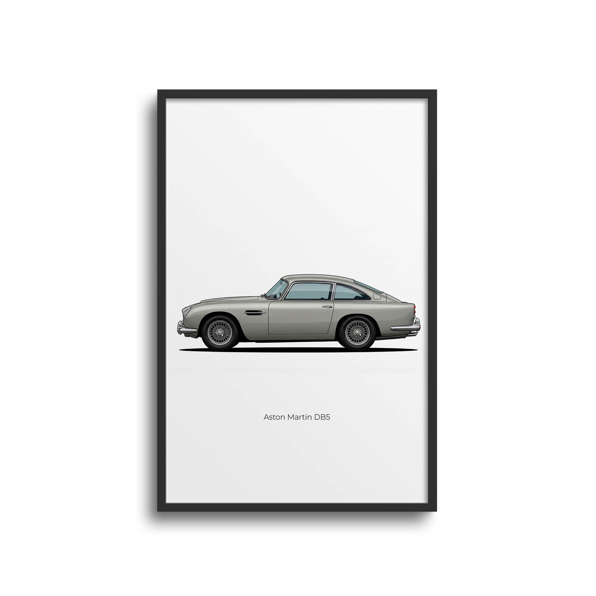 1964 Aston Martin DB5 – Car Print (Side)