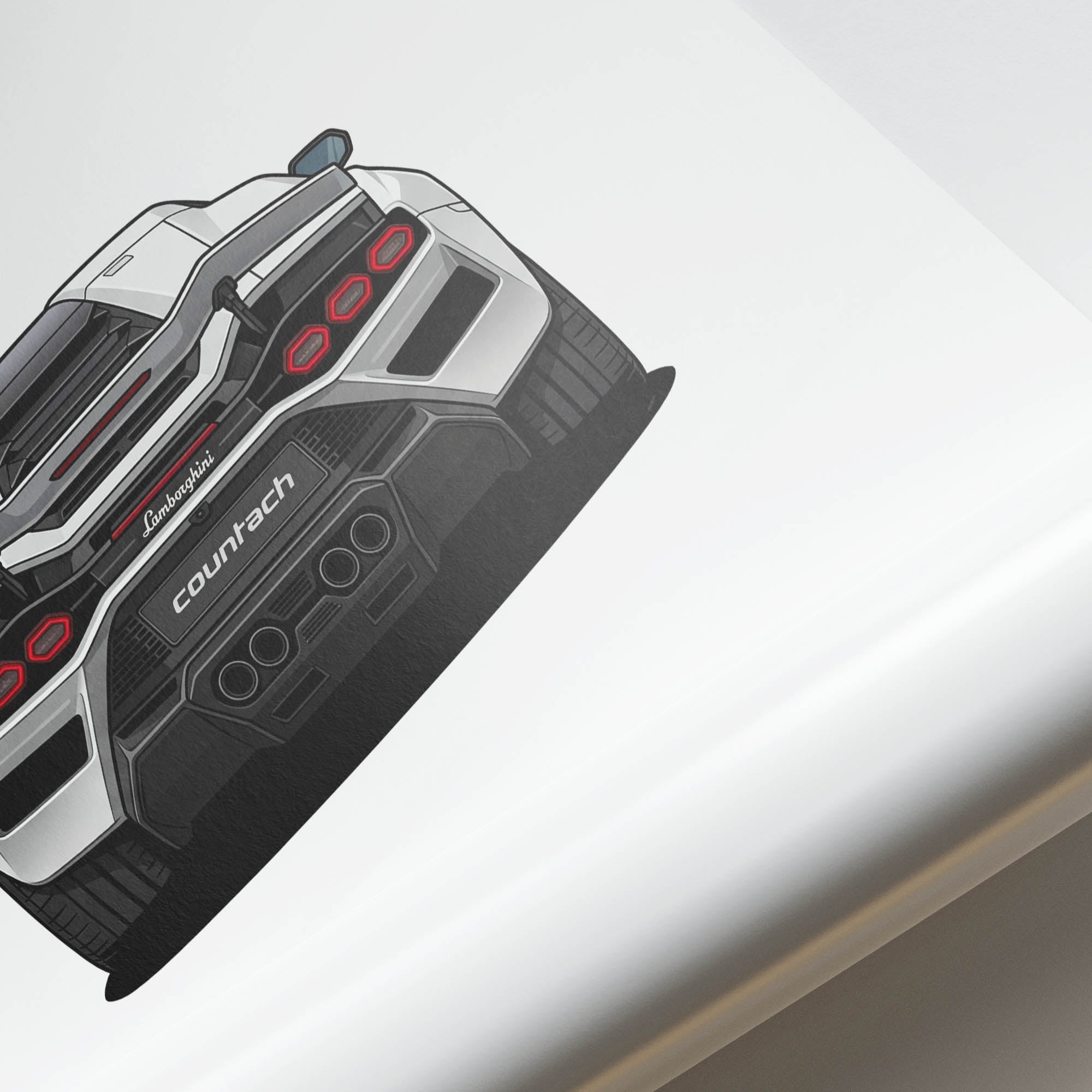 2022 Lamborghini Countach Lpi – Car Print