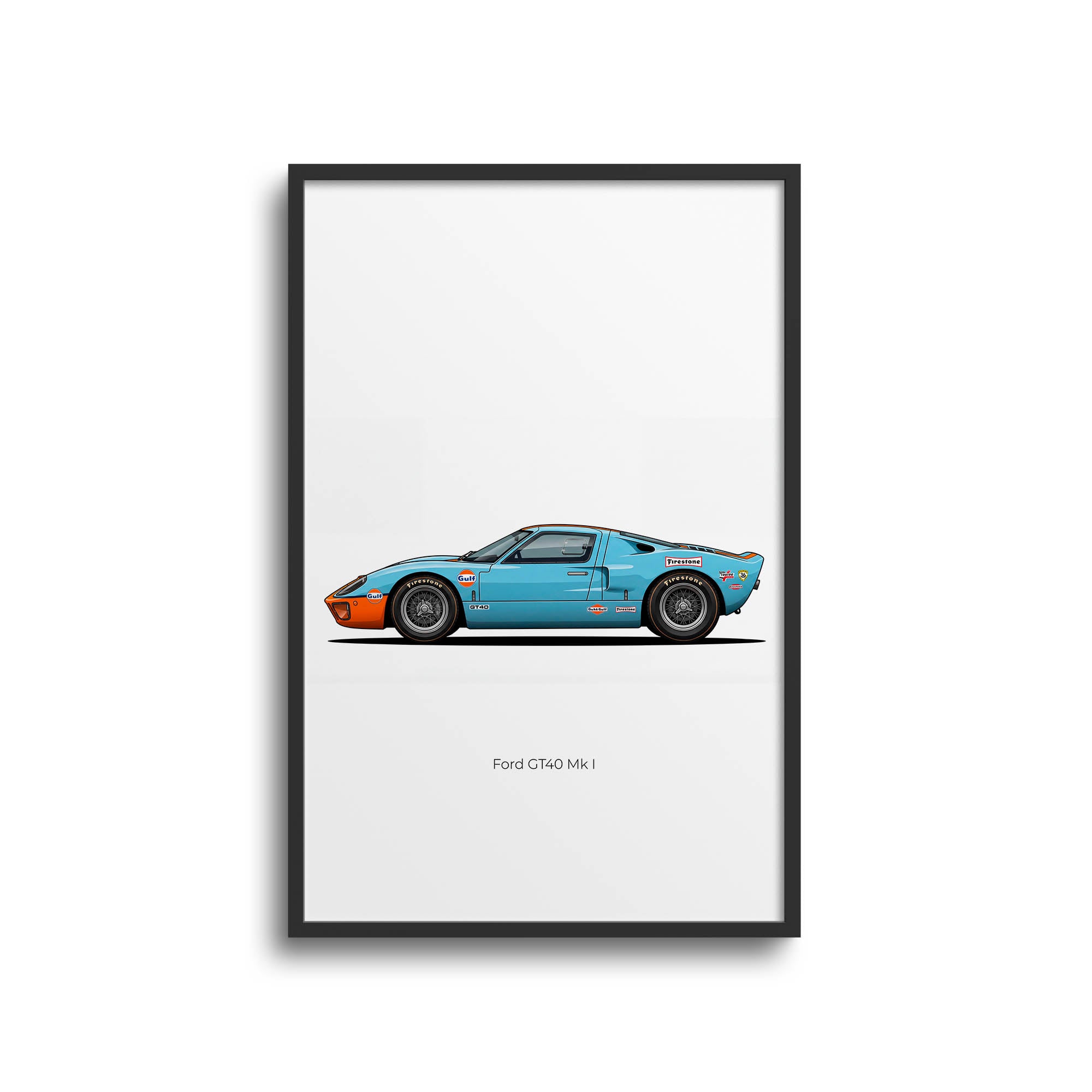 1968 Ford GT40 Mk I – Car Print