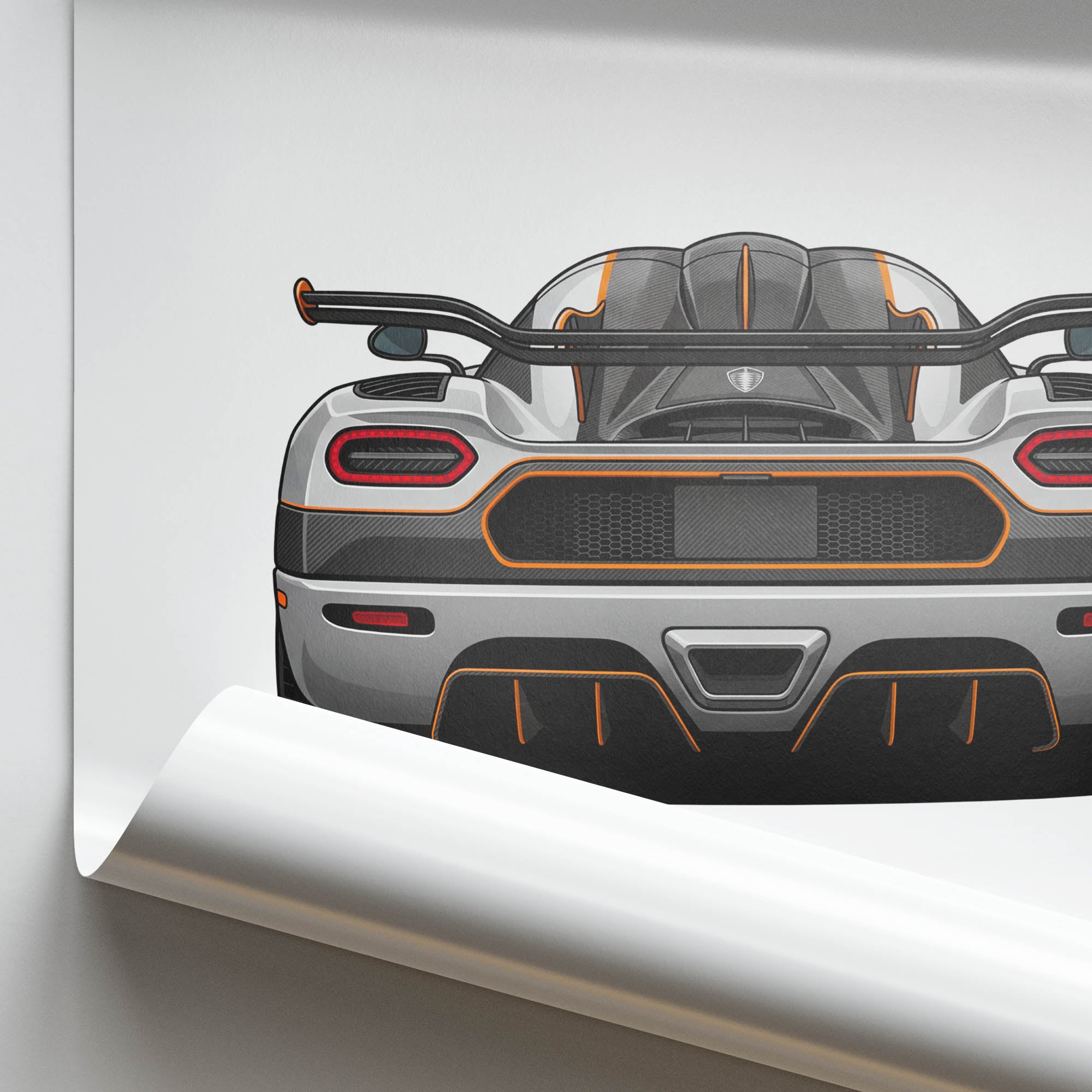 2015 Koenigsegg One – Car Print