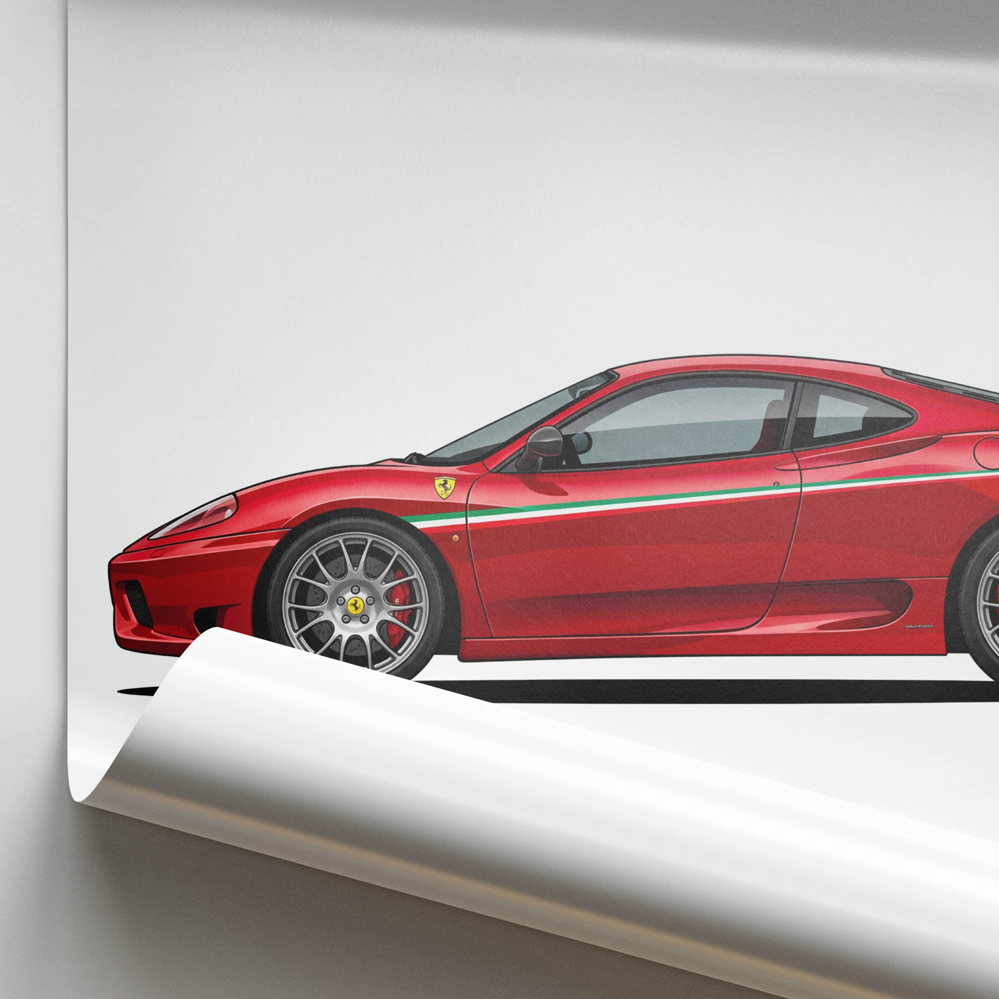 2003 Ferrari Challenge Stradale – Car Print