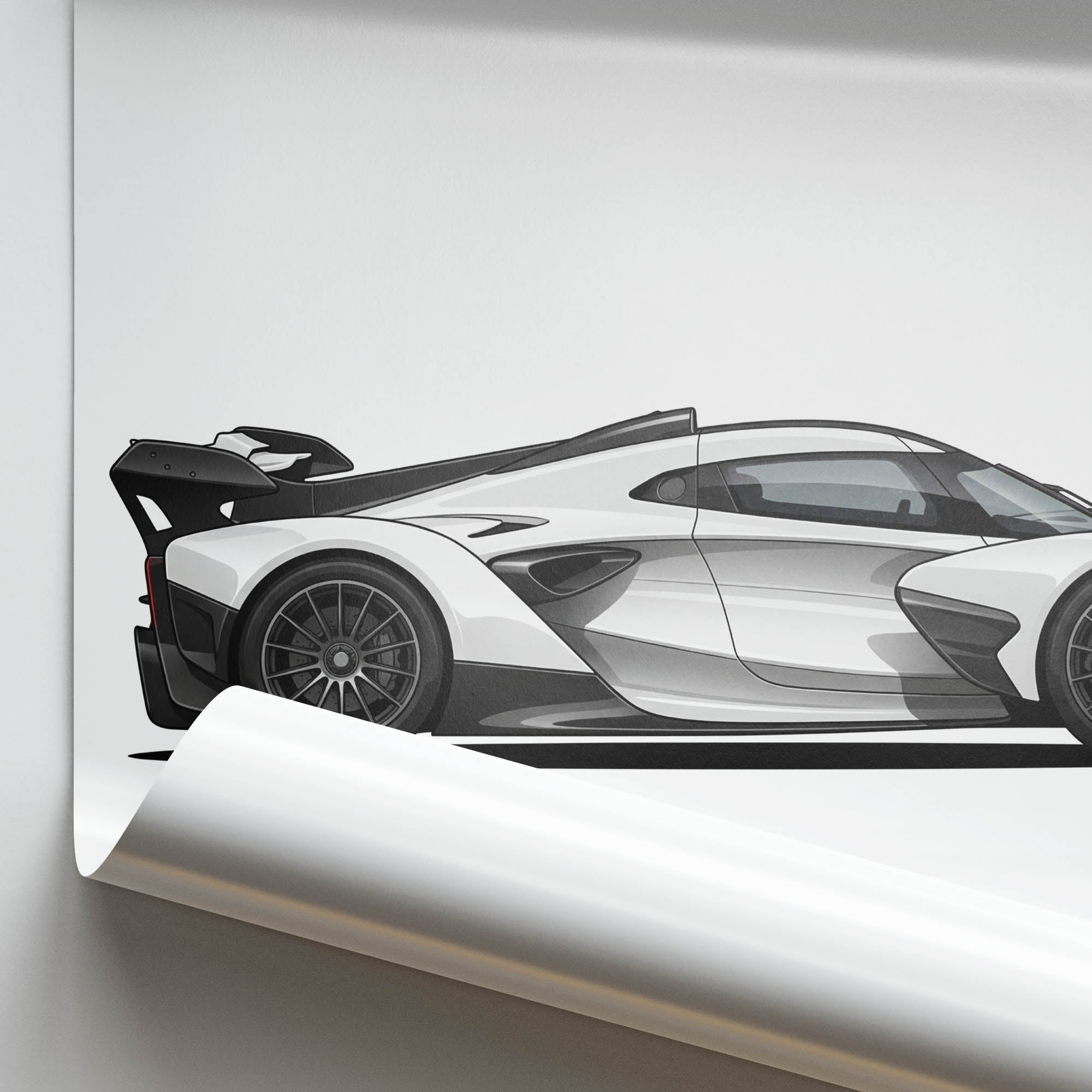 2023 McLaren Solus GT – Car Print