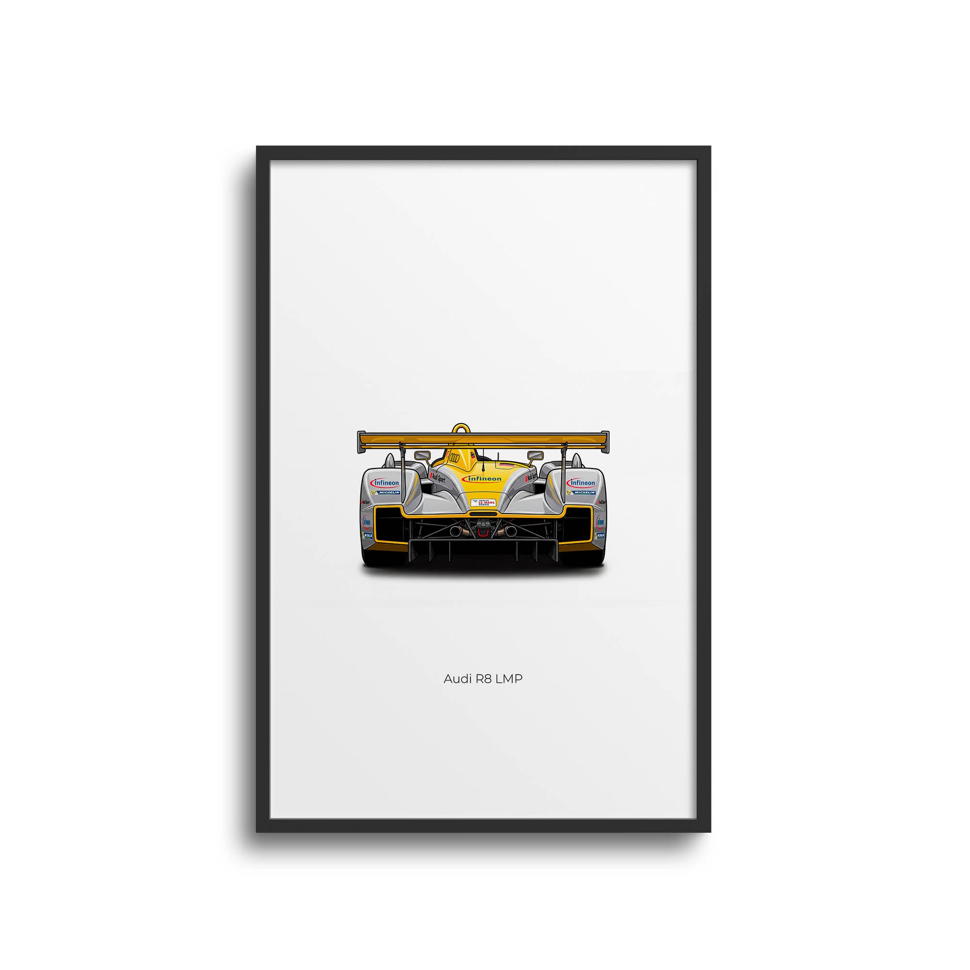 2001 Audi R8 Lmp Infineon – Car Print