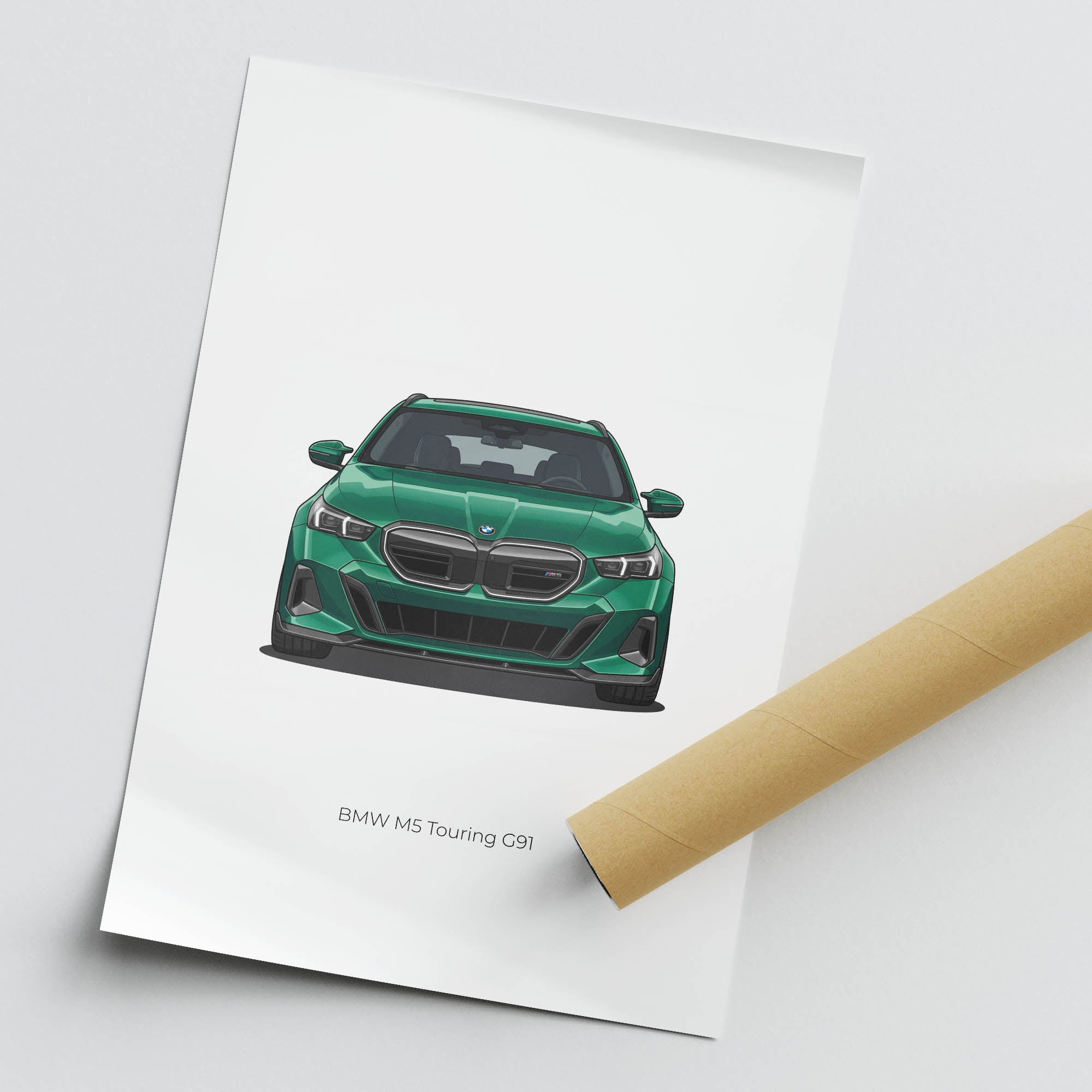 2025 BMW M5 Touring G91 Isle Of Man – Car Print