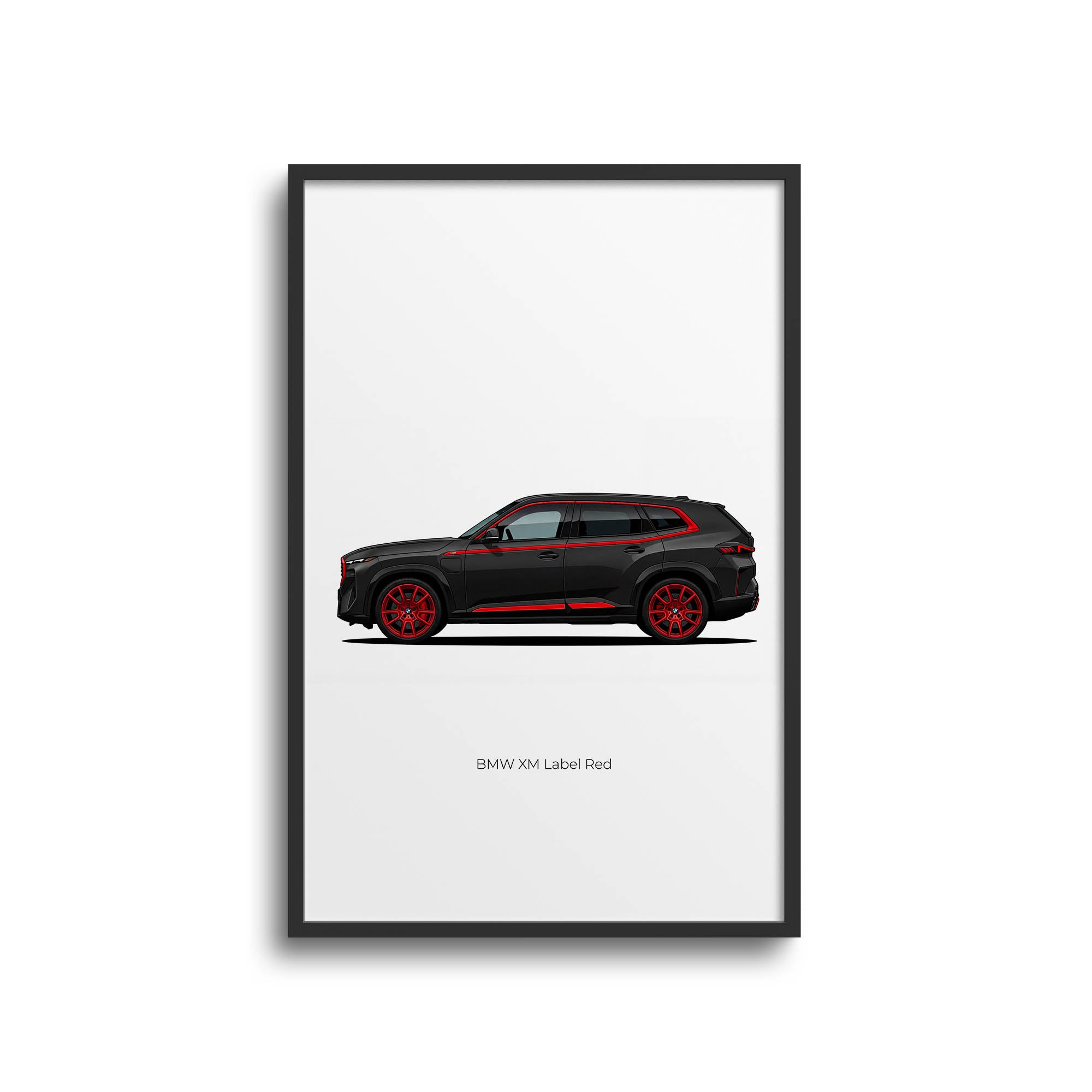 2023 BMW Xm Label – Car Print (Side)