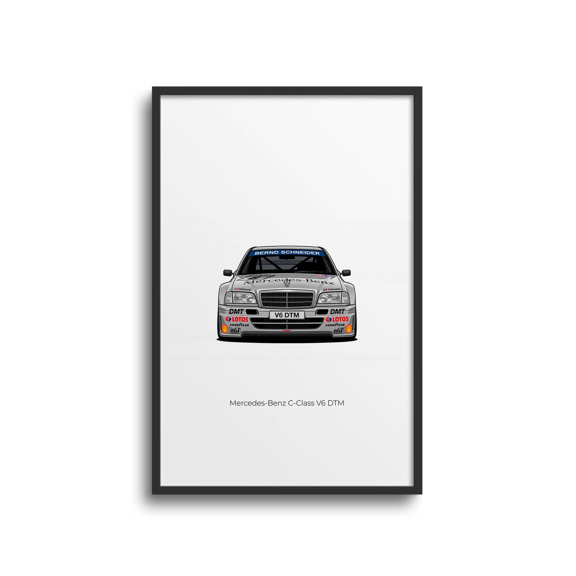 1995 Mercedes-Benz C Class V6 DTM Bernd – Car Print