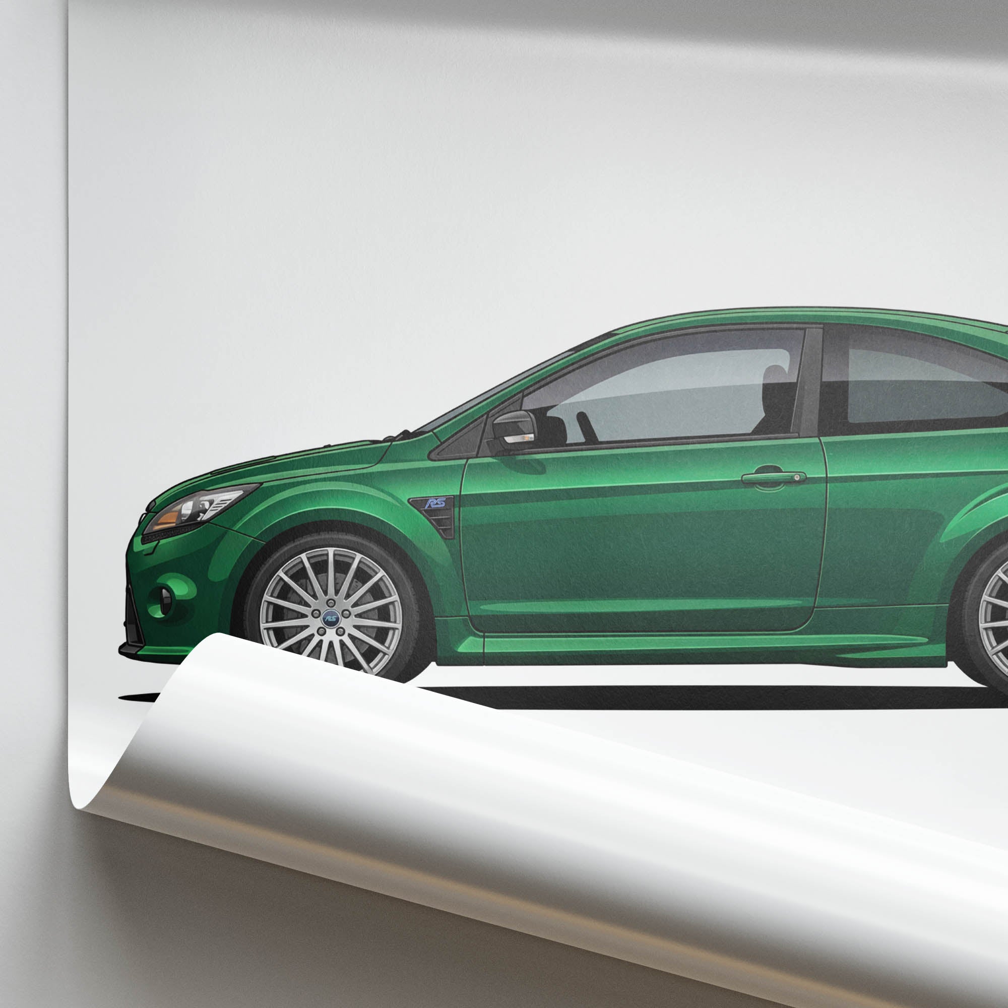2009 Ford Focus RS MK2 Ultimate – Car Print