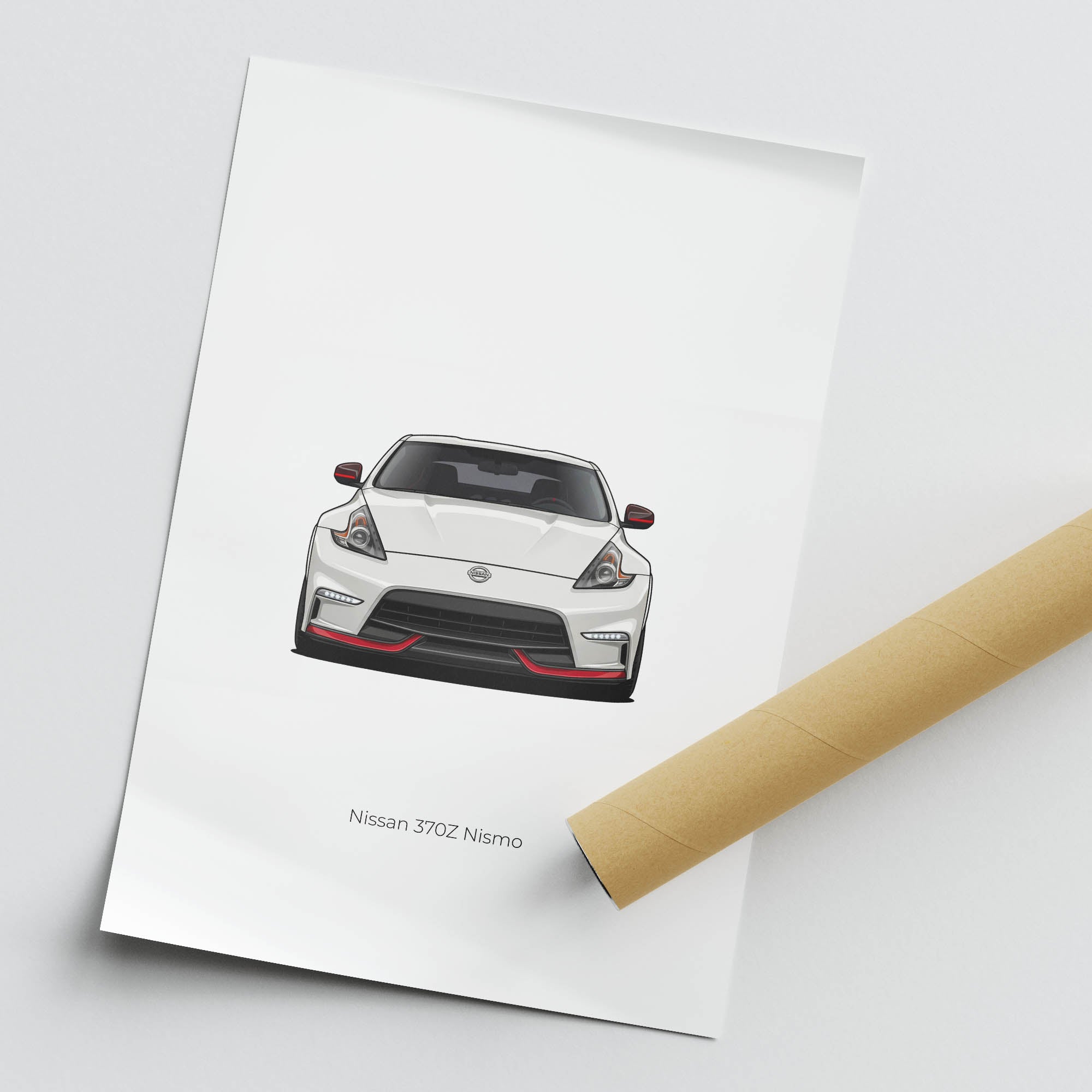 2014 Nissan 370Z Nismo – Car Print (Front)