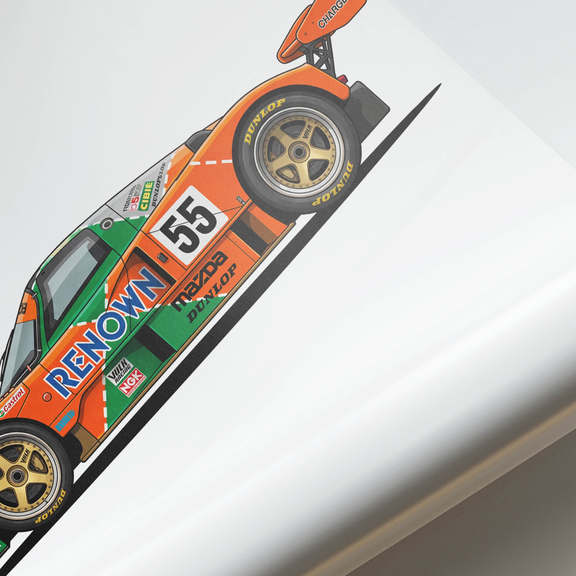 1991 Mazda 787B Race Car – Car Print