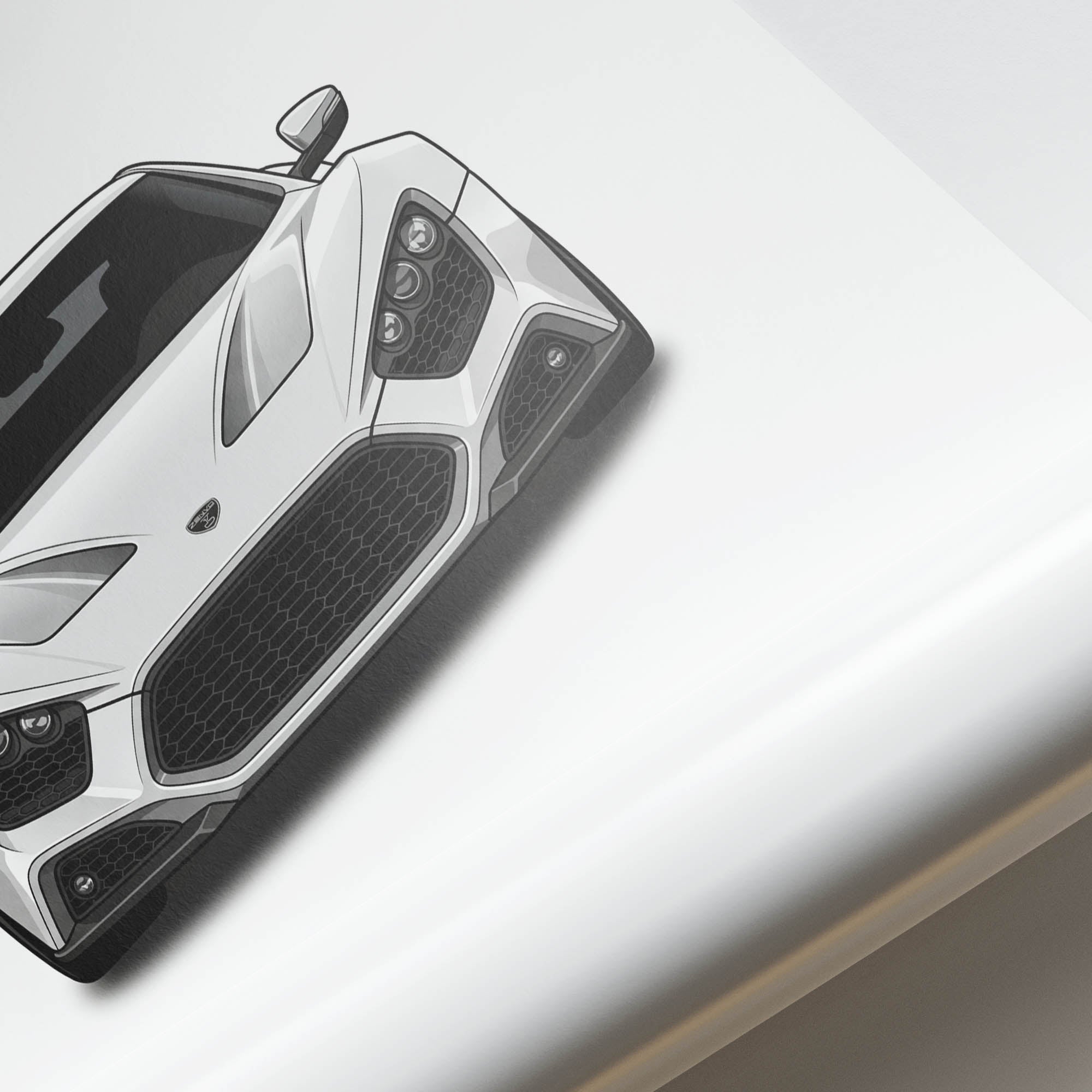 2009 Zenvo ST1 – Car Print