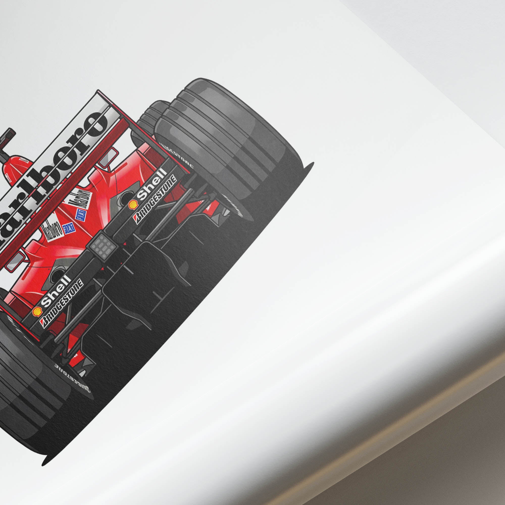 2000 Ferrari 2000 Michael Schumacher – Car Print