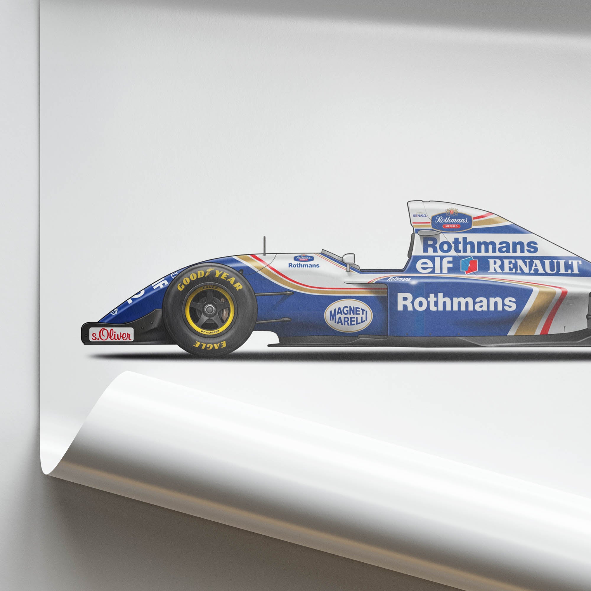 1994 Williams FW16 Ayrton Senna – Car Print