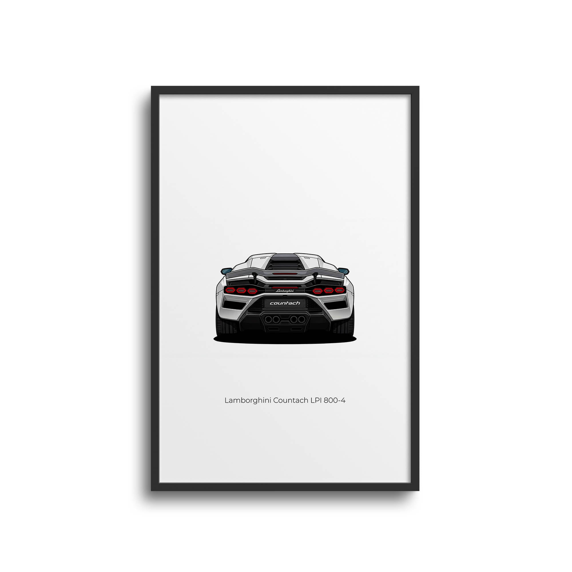 2022 Lamborghini Countach Lpi – Car Print