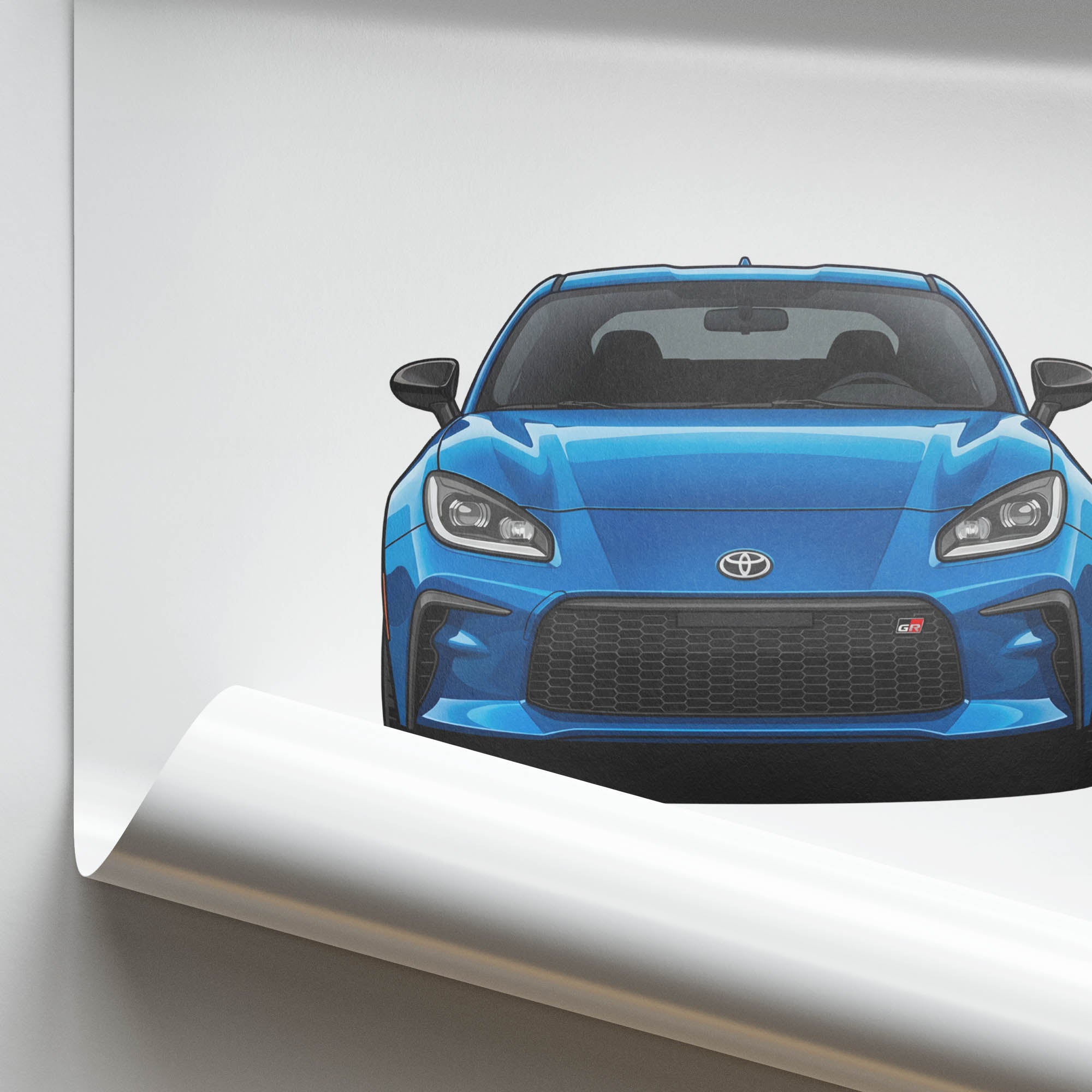 2022 Toyota GR86 Neptune – Car Print
