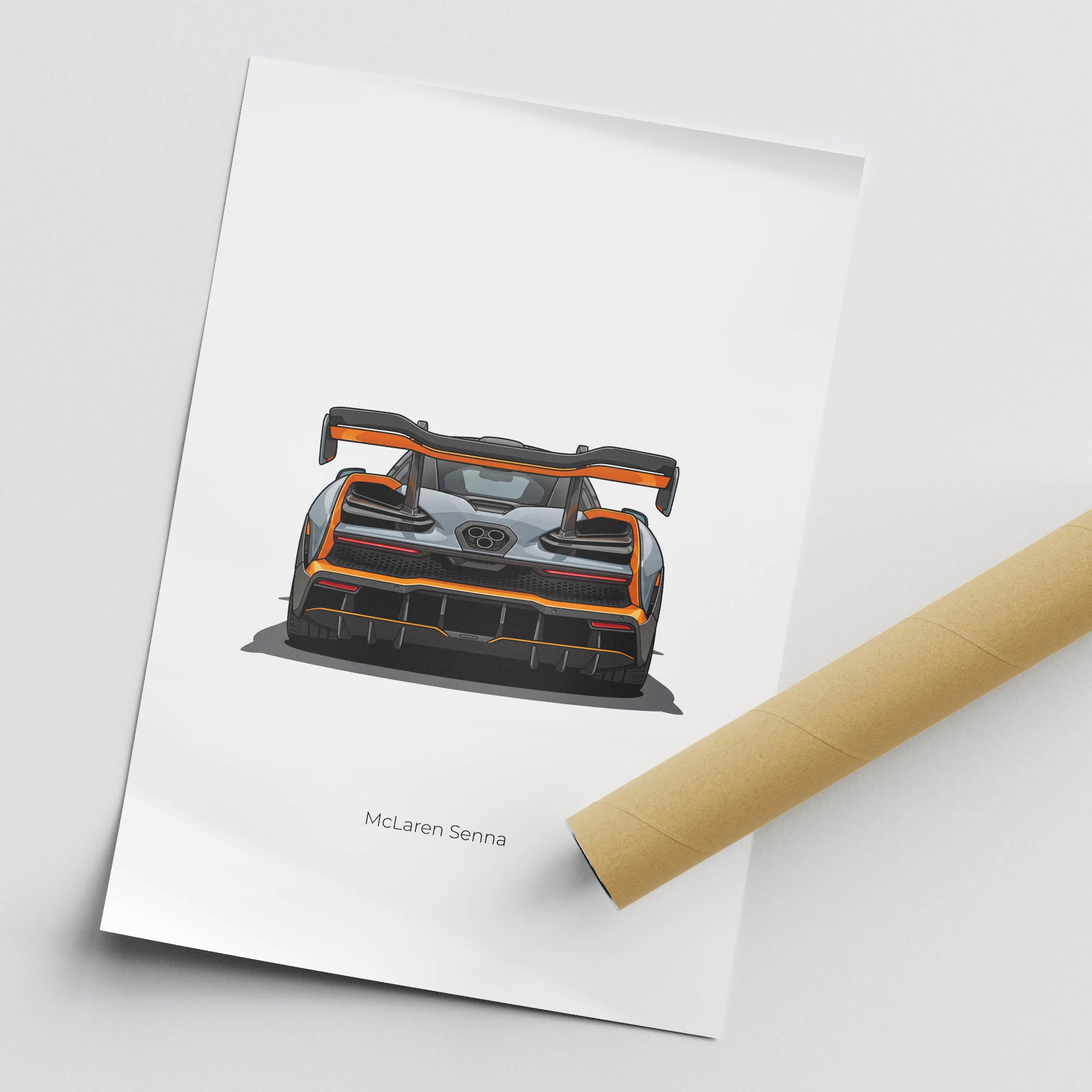 2018 McLaren Senna Victory – Car Print