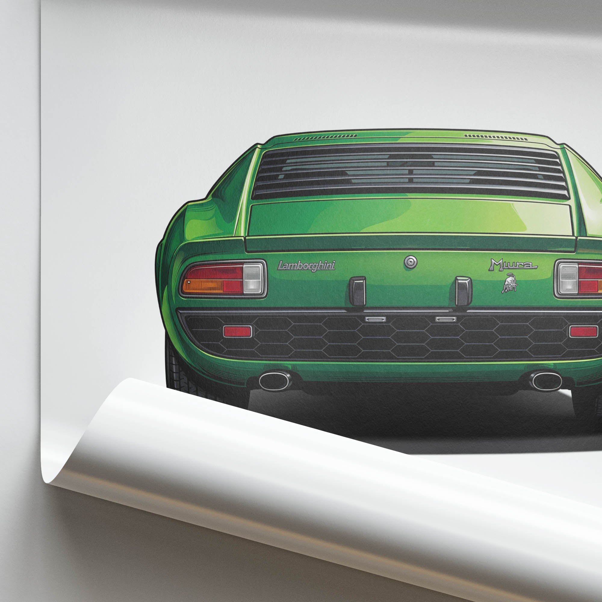 1966 Lamborghini Miura P400 – Car Print