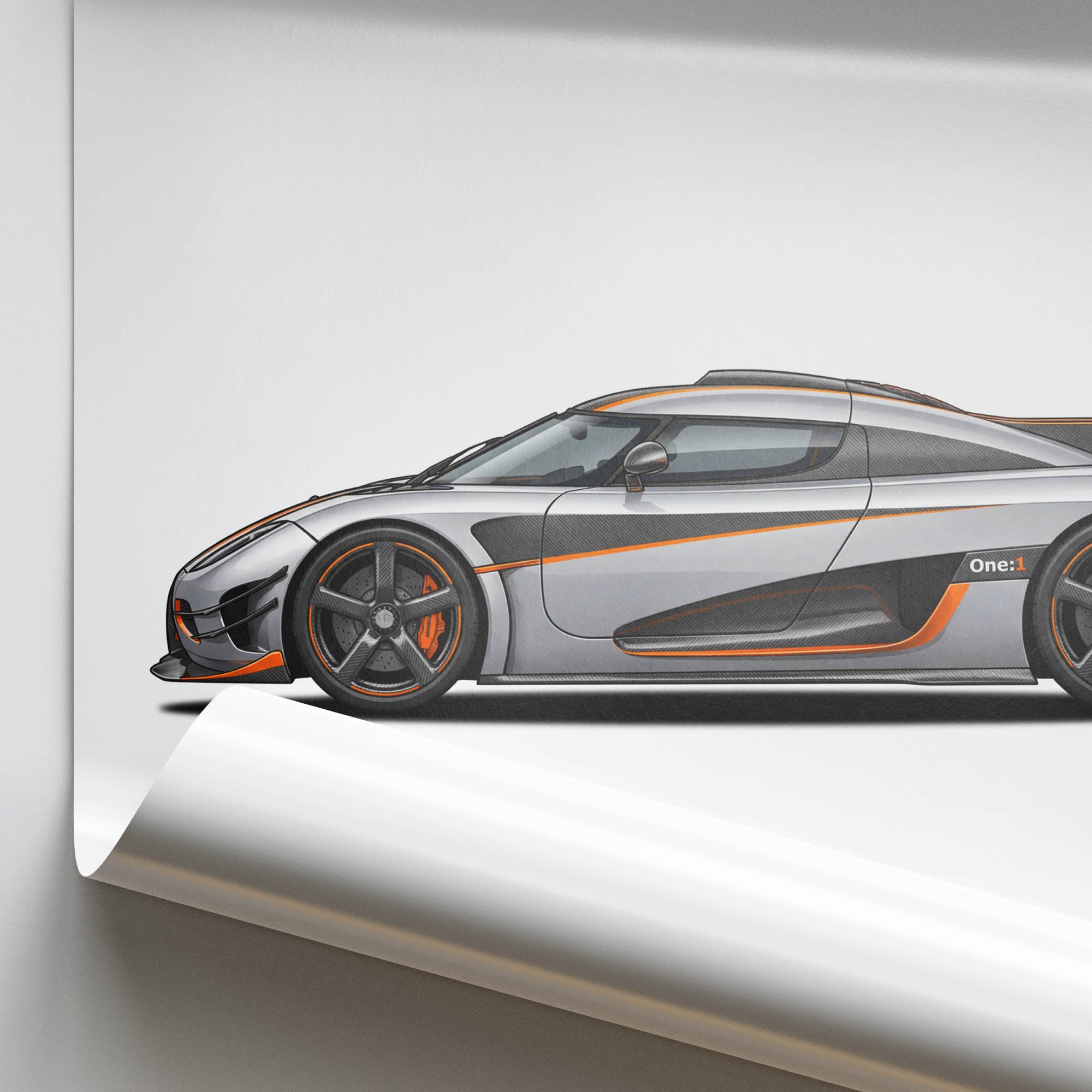 2015 Koenigsegg One – Car Print