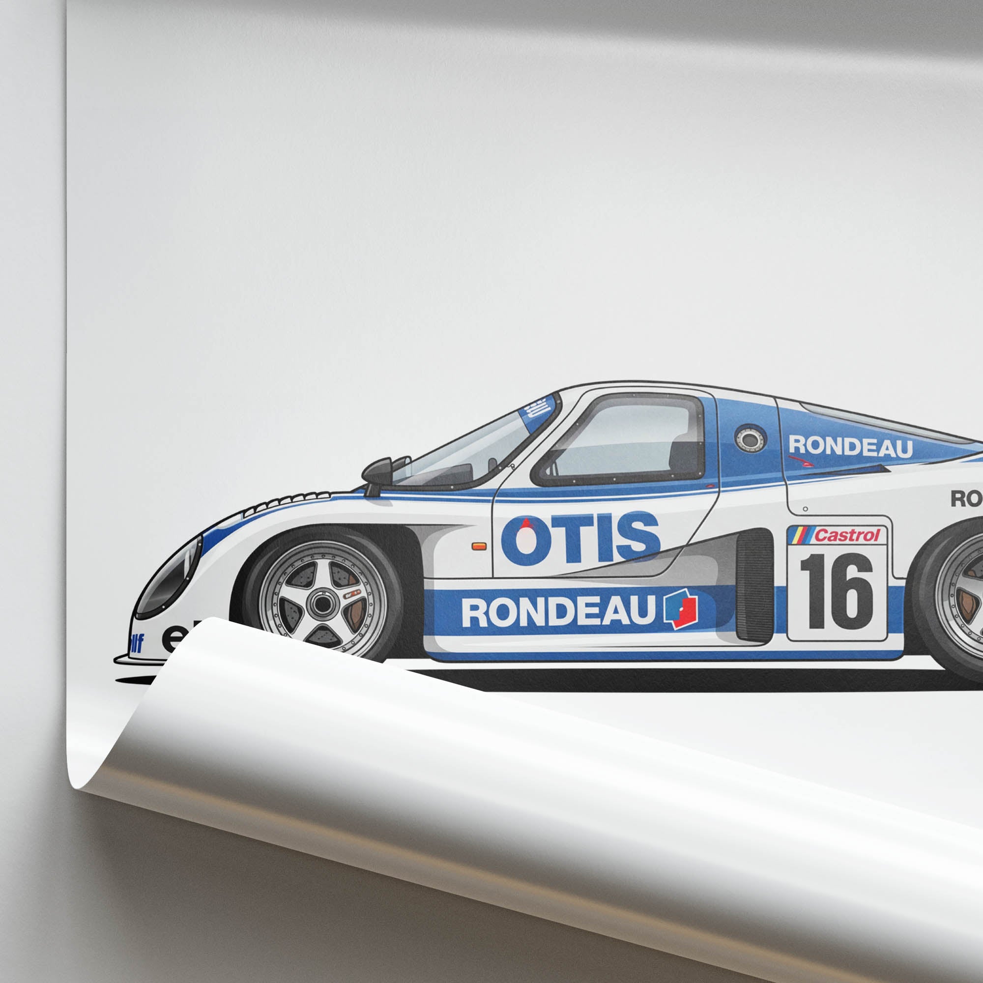 1980 Rondeau M379 Otis – Car Print